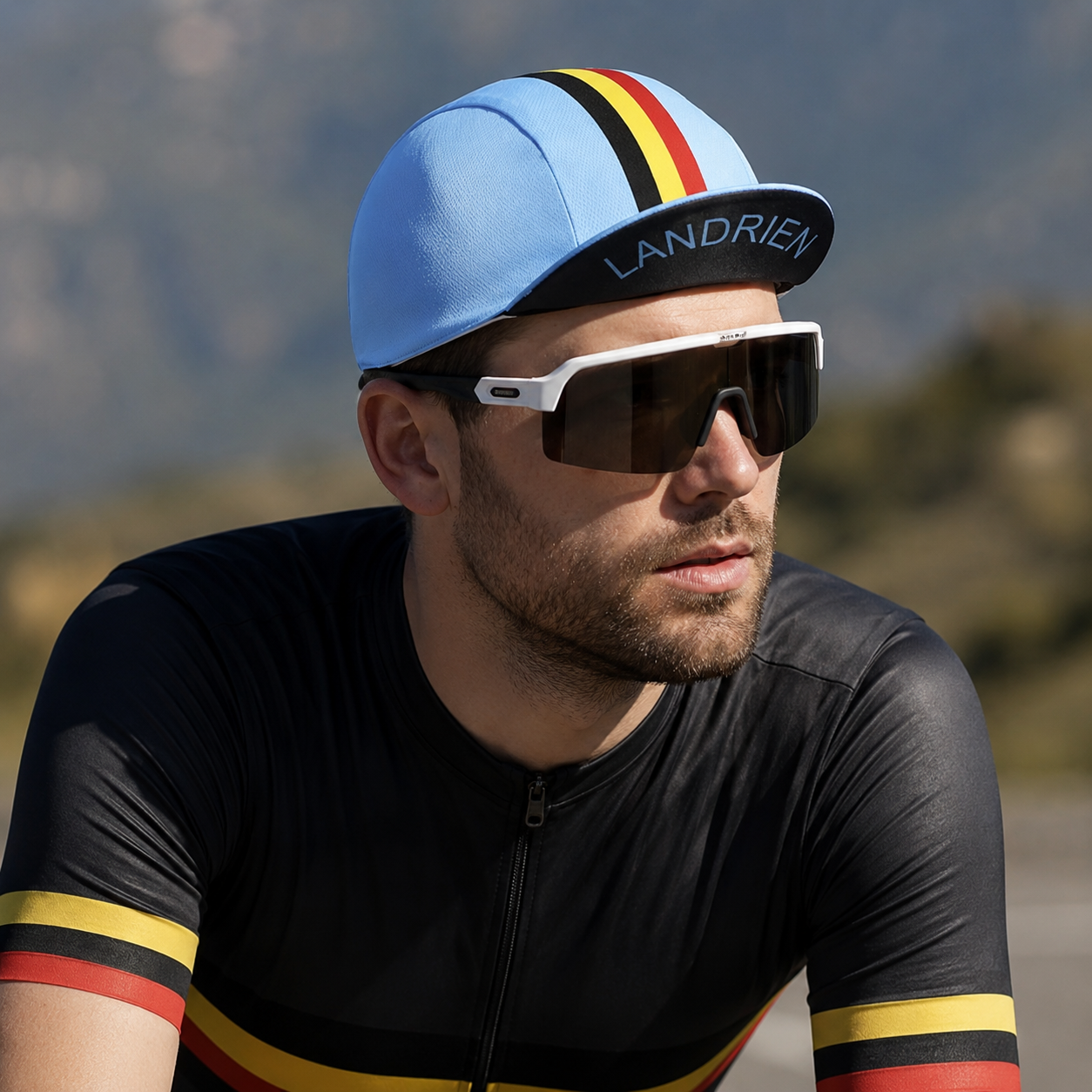 Cycling Cap – Adjustable Acrylic Road Bike Cap with Breathable Quick-Dry Fabric