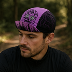 Pink Cycling Cap – Breathable Acrylic Elastic Bike Hat for Summer Riding