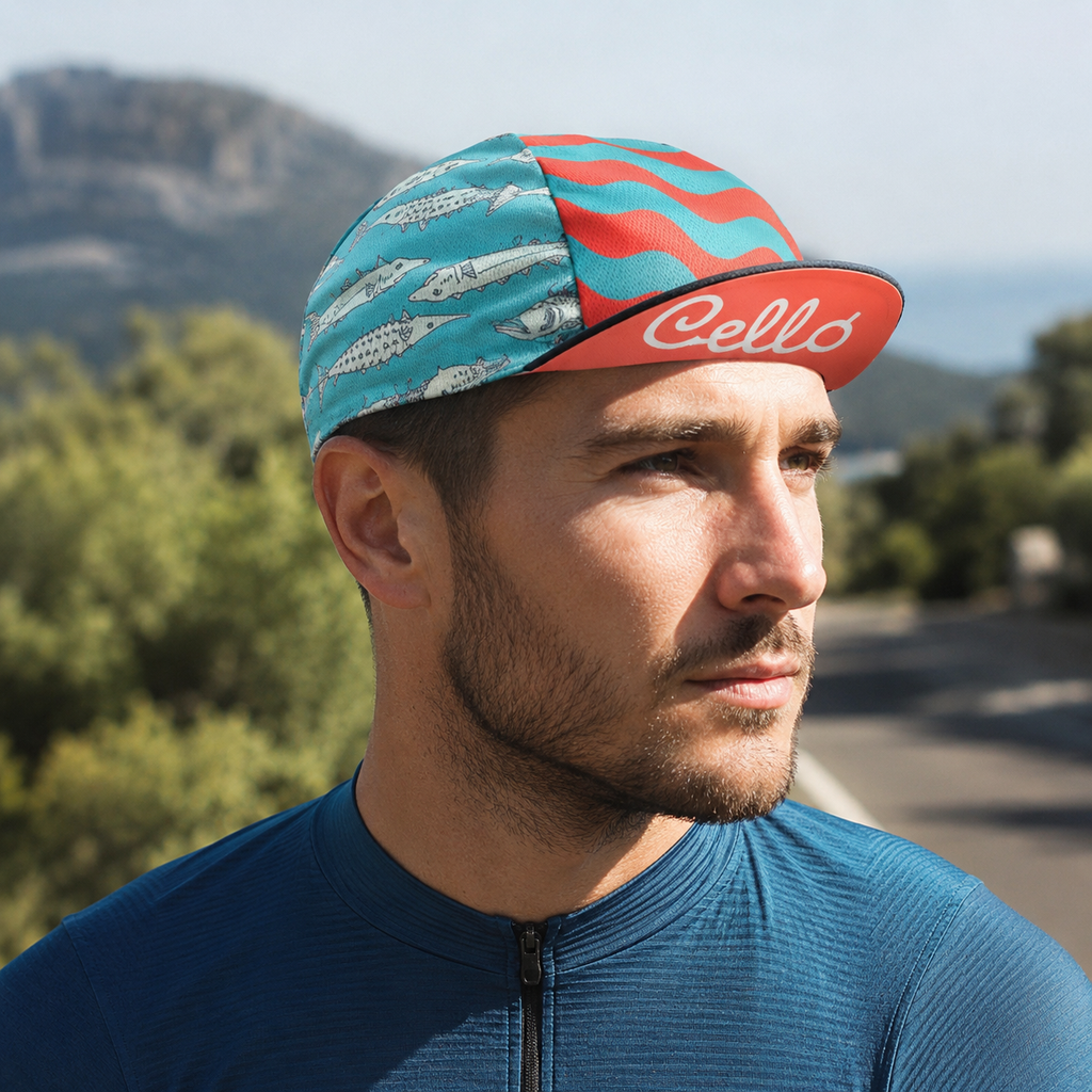 Cycling Cap Adjustable Acrylic Quick Dry Breathable Bike Headwear Unisex