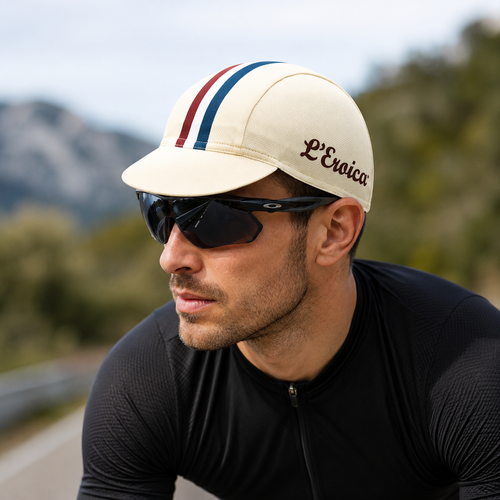 Classic Cycling Cap – Adjustable Acrylic Vintage Bike Hat, Breathable & Quick Drying