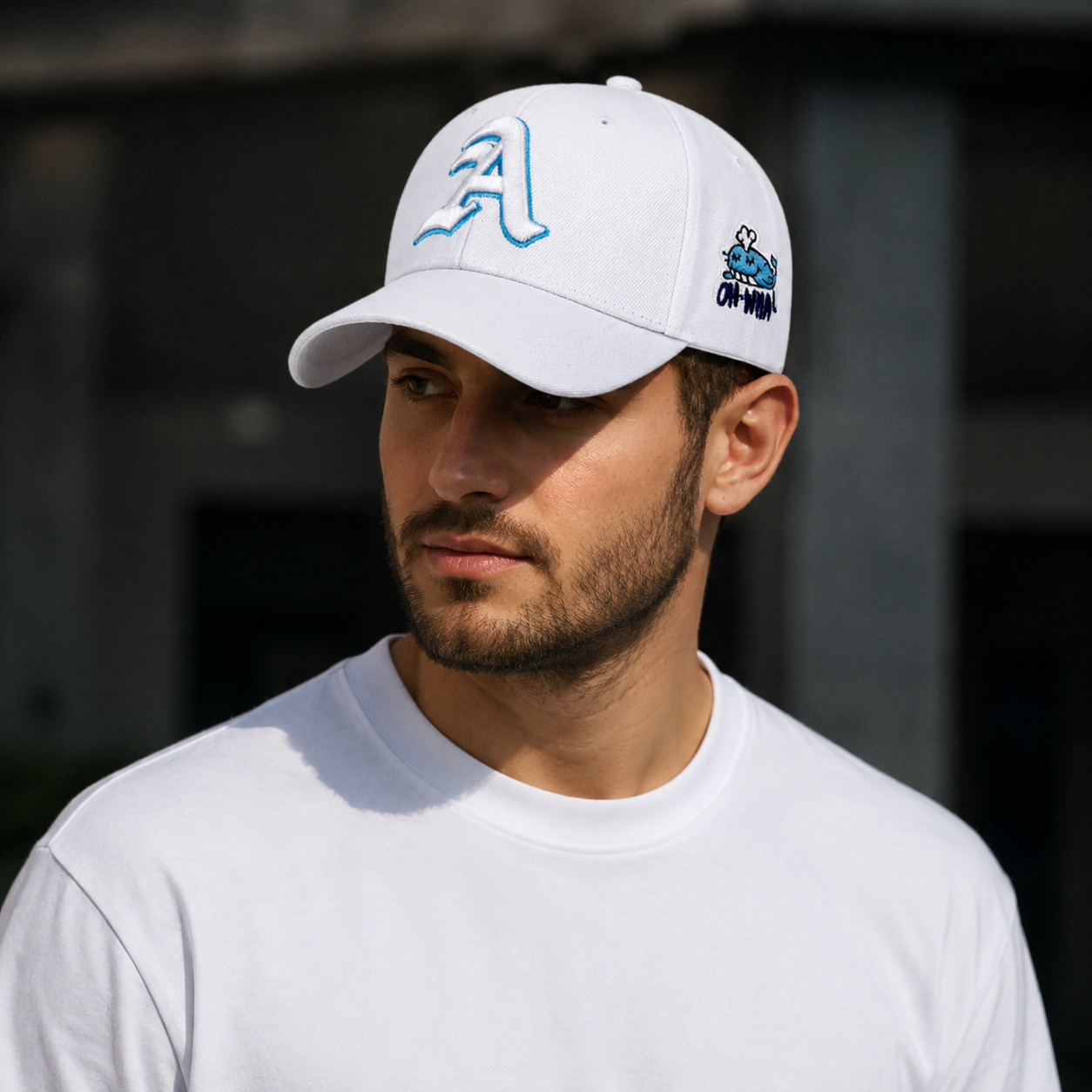 Plain Baseball Cap – Adjustable Acrylic Baseball Hat Size 56-61 cm With Embroidered Details