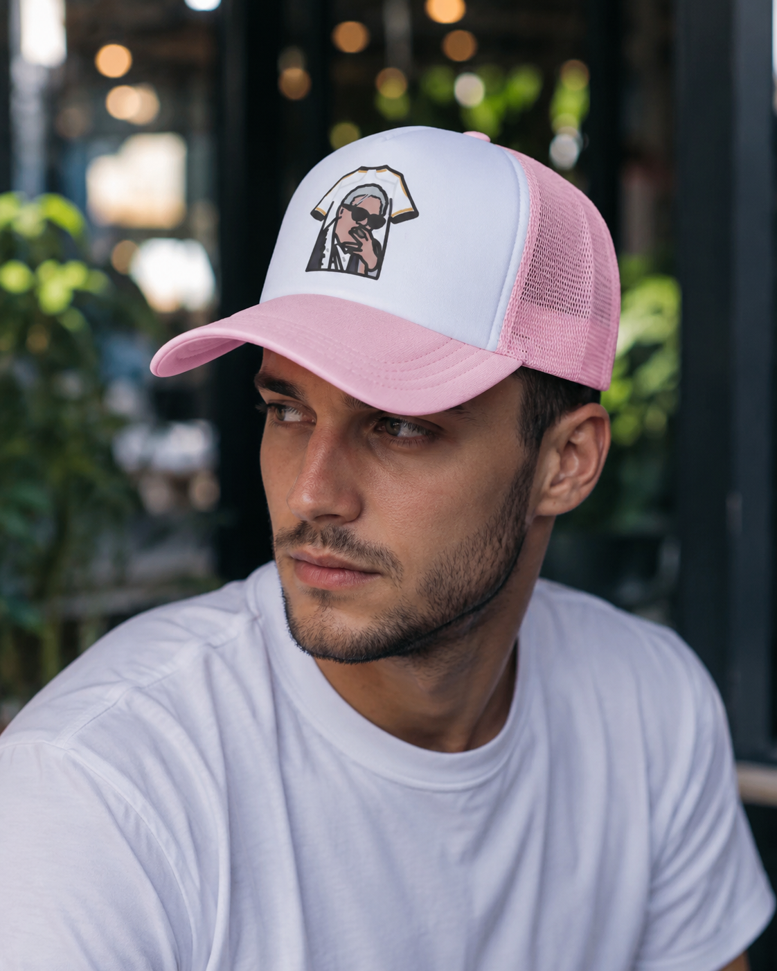 Smoking Trucker Cap – Adjustable Mesh Baseball Hat For Men & Women