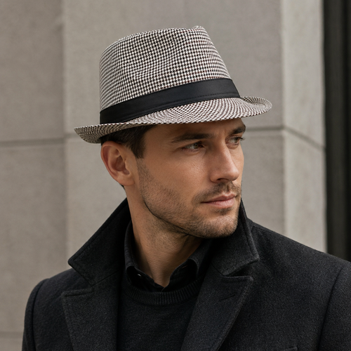 British Top Hat – Elegant Vintage Dress Hat With Structured Crown & Comfortable Fit