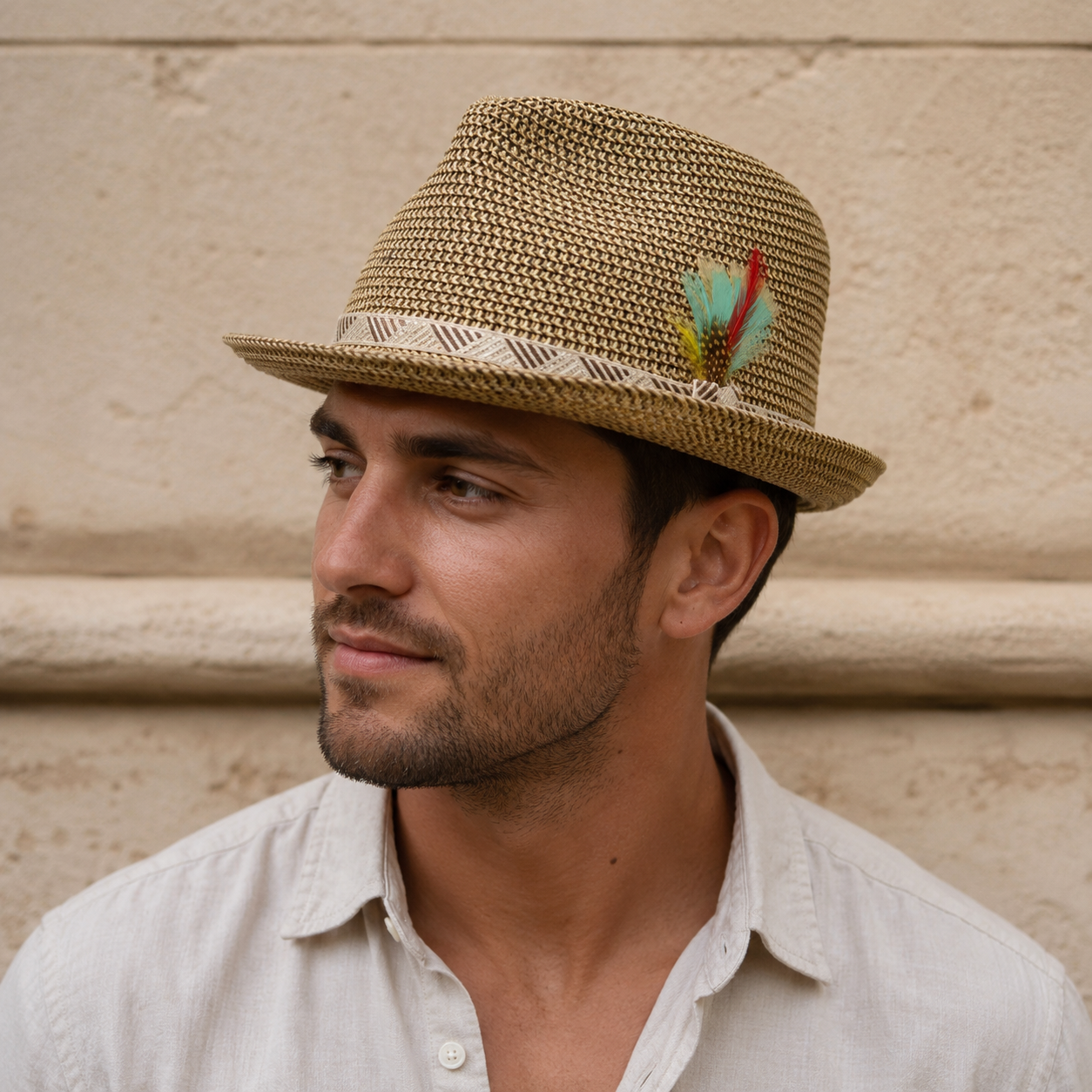 Panama Sun Hat – Wide Brim Straw Hat for Beach Sun Protection & Summer Style