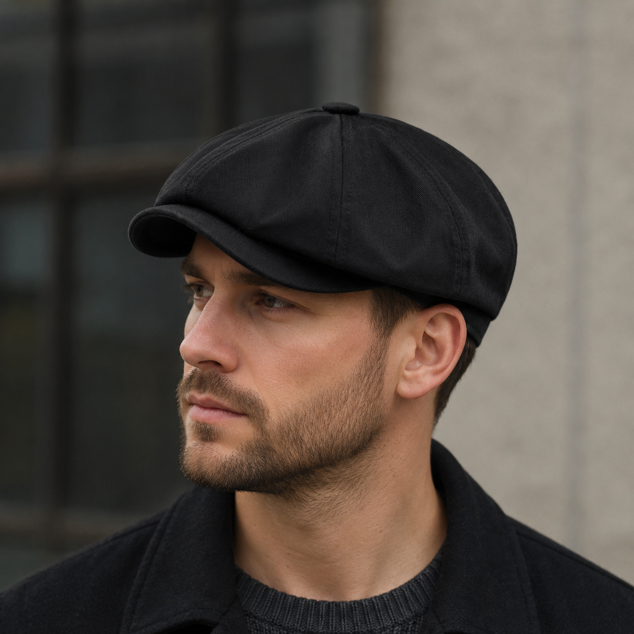 Men's Newsboy Cap – Classic 8-Panel Cotton Twill Summer Gatsby Hat