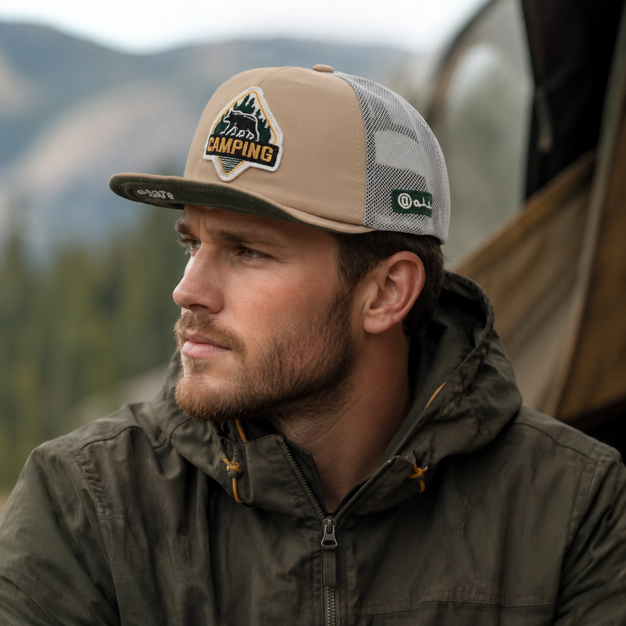 Oversize Trucker Cap – Adjustable Cotton Baseball Hat | Breathable Summer Style