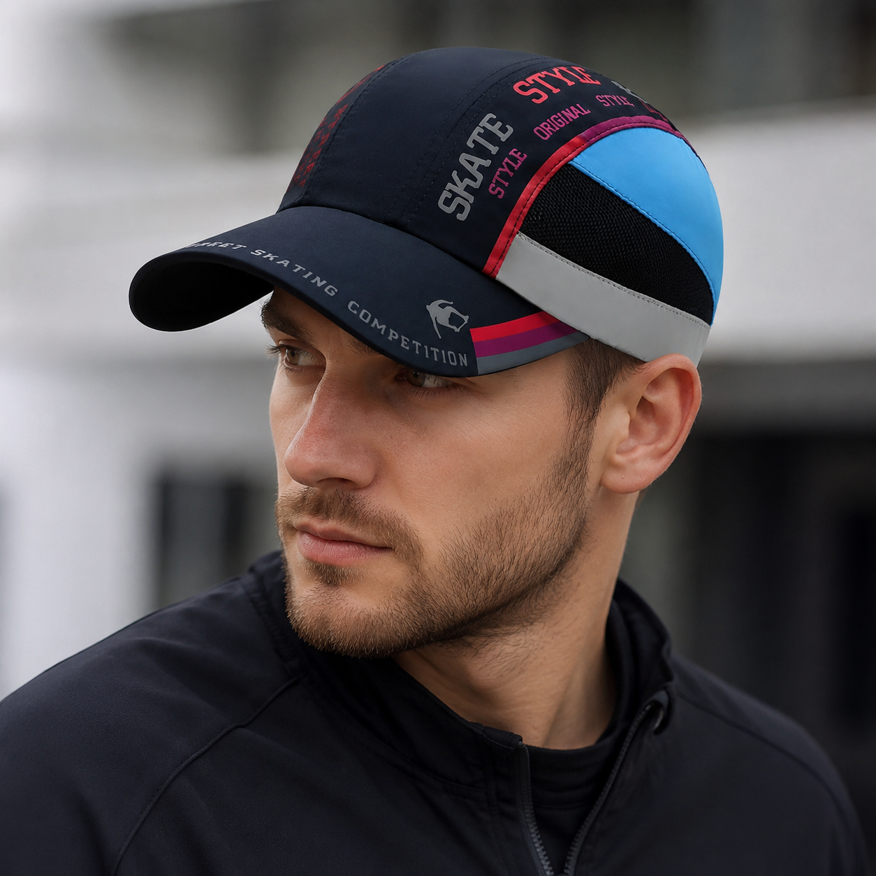Sports Baseball Cap – Adjustable Quick Dry Acrylic Sun Protection Hat
