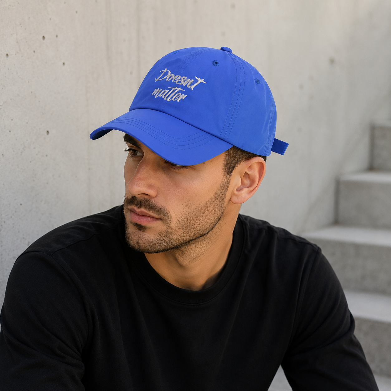 Waterproof Baseball Cap – Adjustable Cotton Acrylic Quick Dry Embroidered Logo Hat