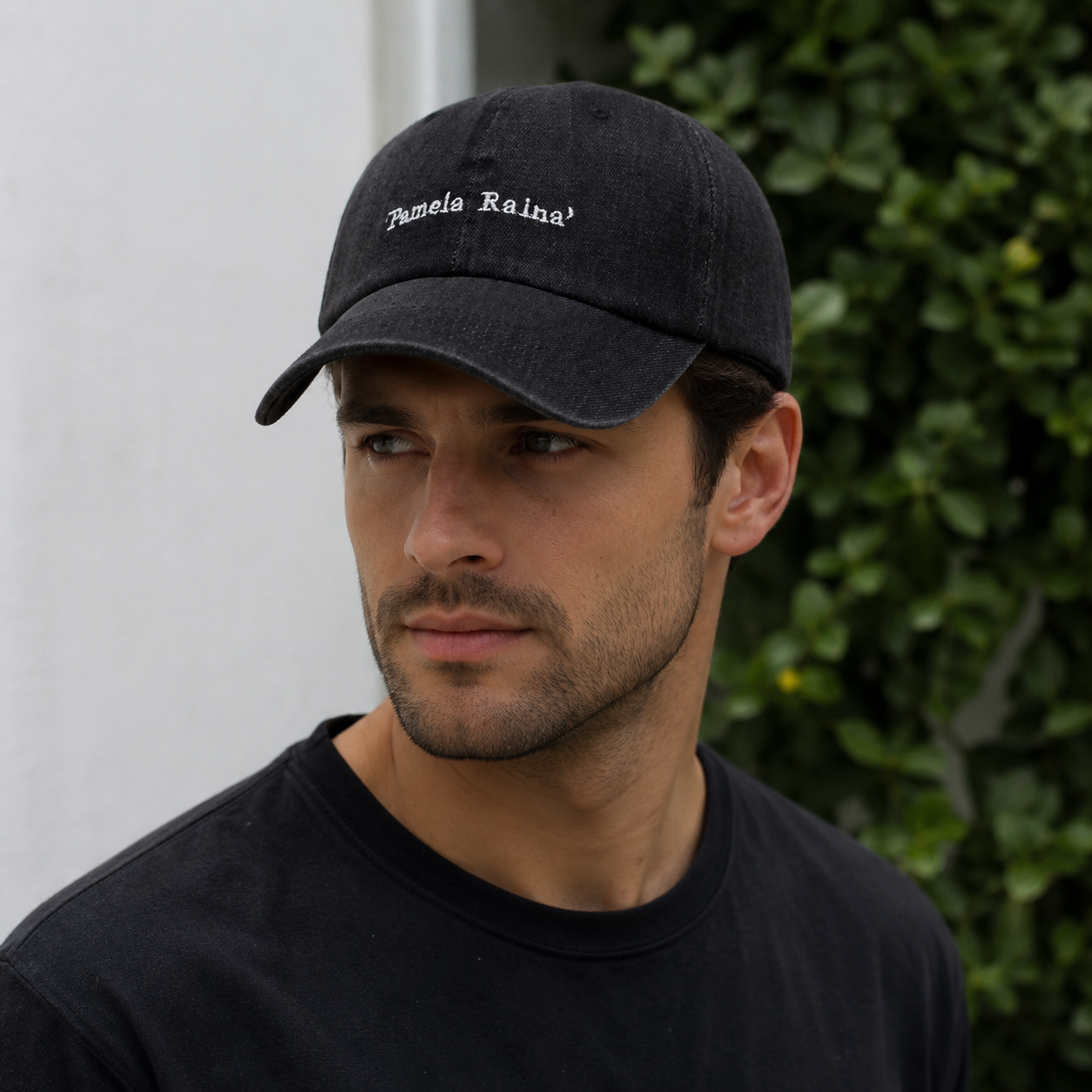 Denim Baseball Cap – Adjustable Cotton Acrylic Blend Hat With Embroidered Logo