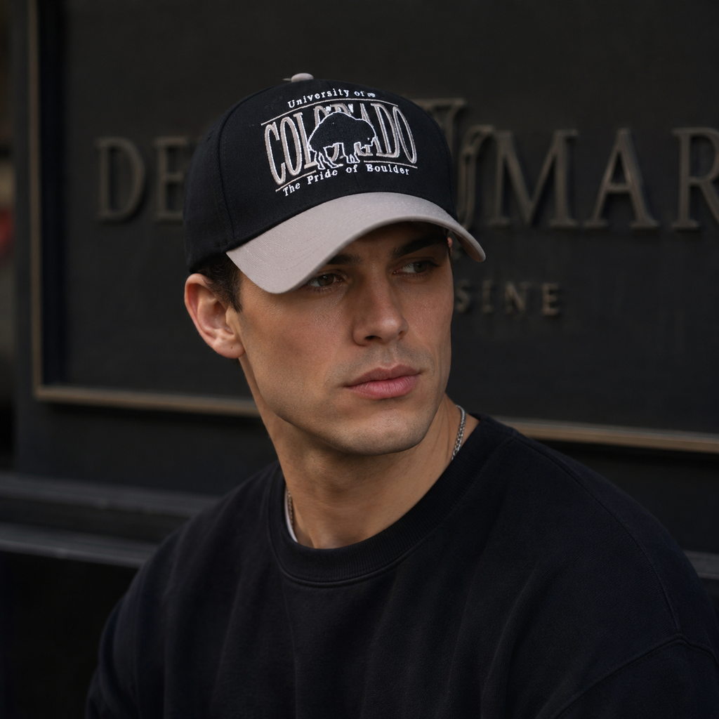 Colorado University Baseball Cap - Adjustable Cotton Acrylic Blend Hat with Embroidered Logo