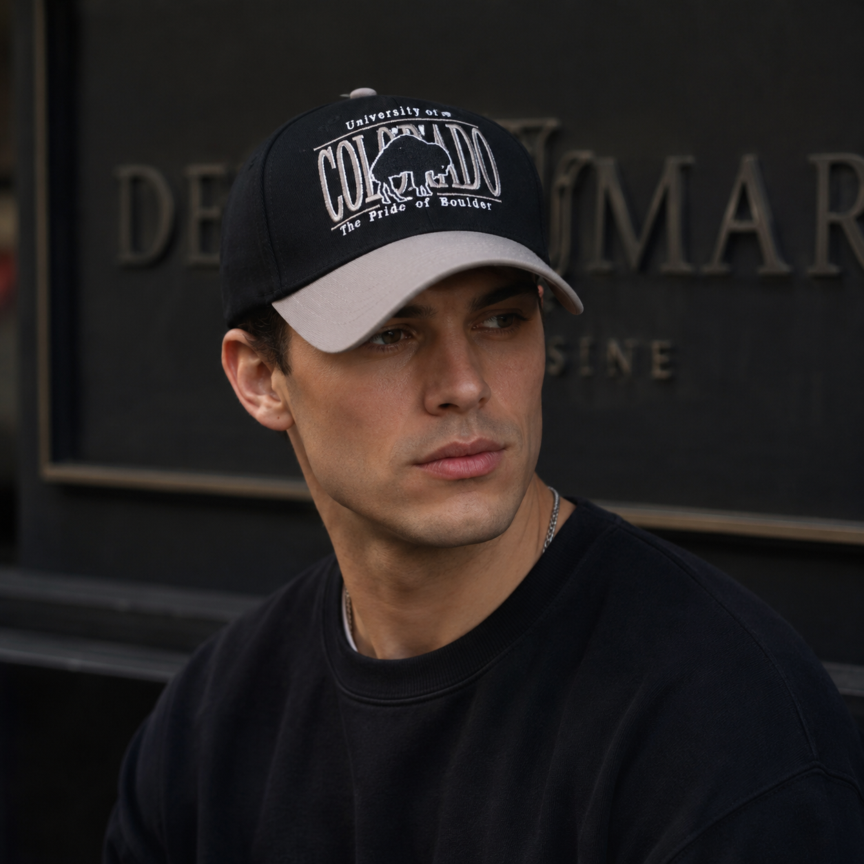 Colorado University Baseball Cap - Adjustable Cotton Acrylic Blend Hat with Embroidered Logo