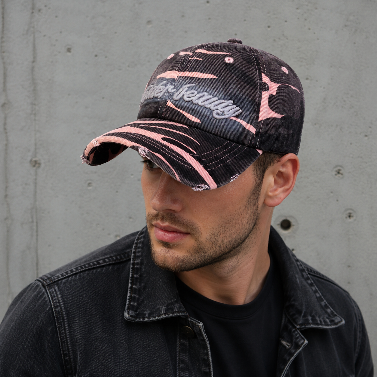 Camouflage Baseball Cap – Breathable Cotton Outdoor Sports Hat with Elastic Fit