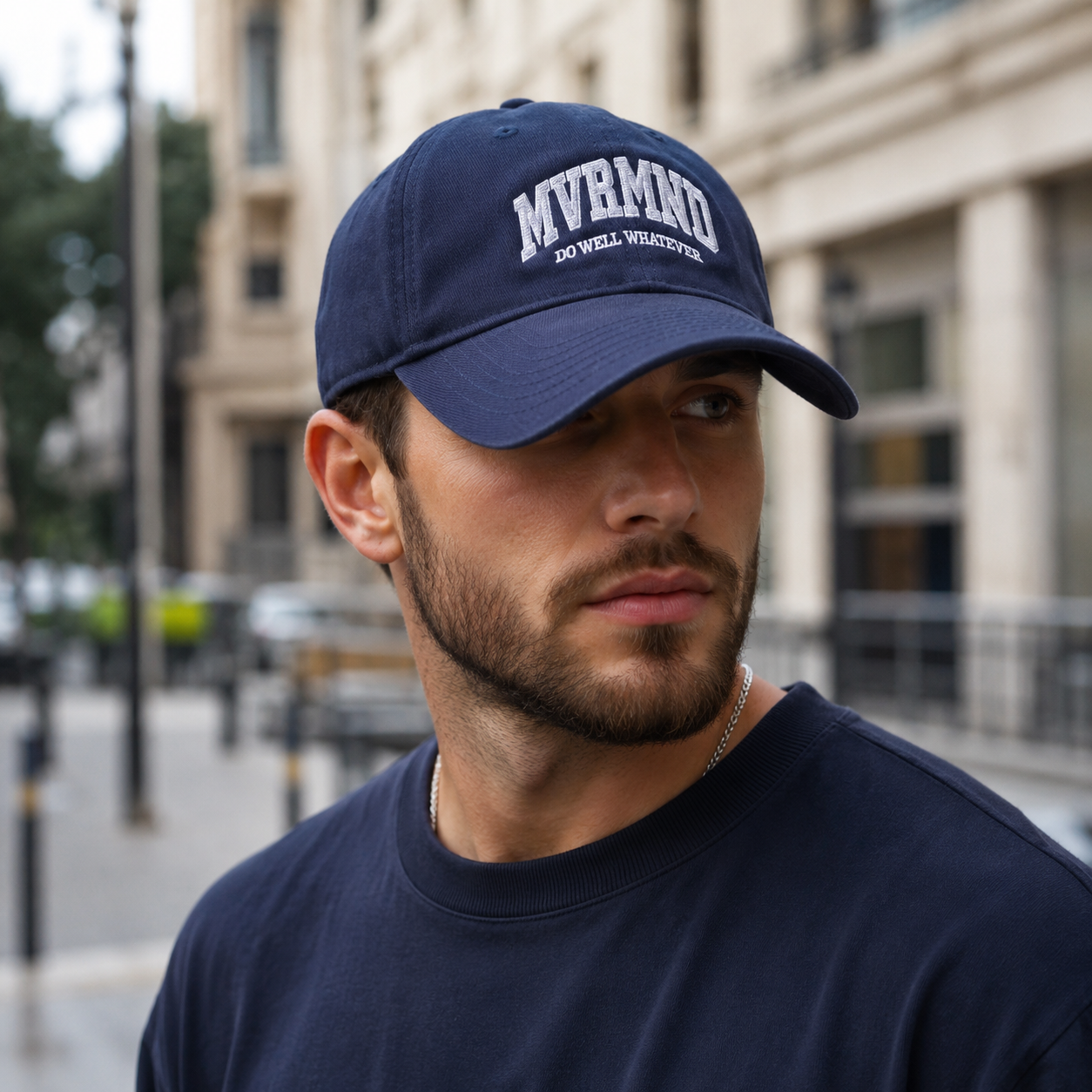 Vintage Baseball Cap – Adjustable Cotton Hat With Embroidered Logo For Sports