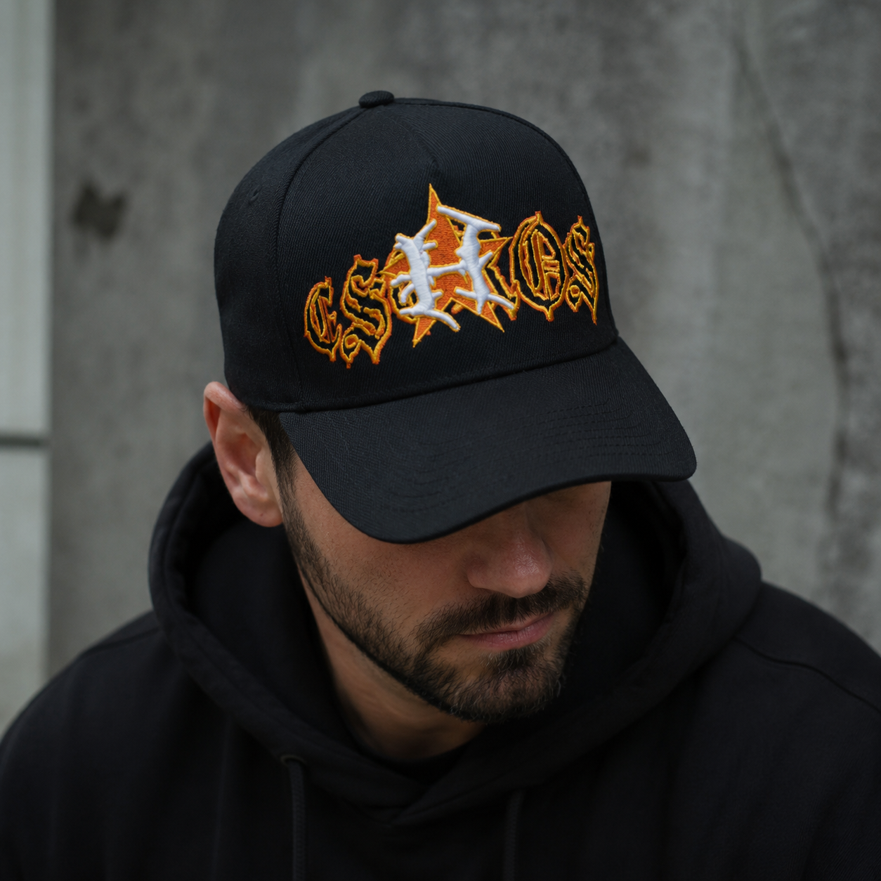 Gothic Baseball Cap – Adjustable Organic Cotton Cap with Embroidered Logo Hatloom