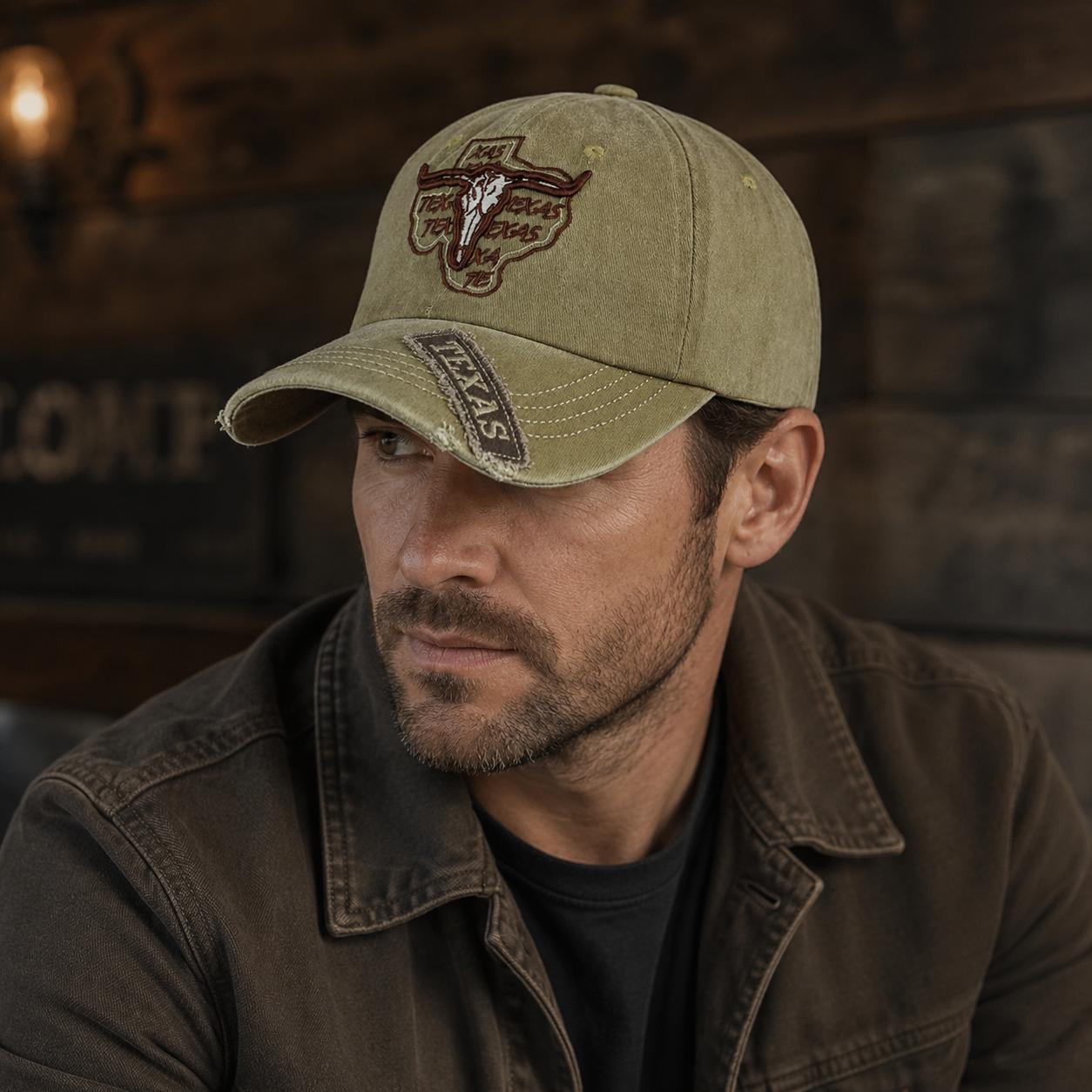 Cotton Baseball Cap - Adjustable Organic Cotton Hat With Sun Protection & Embroidered Logo