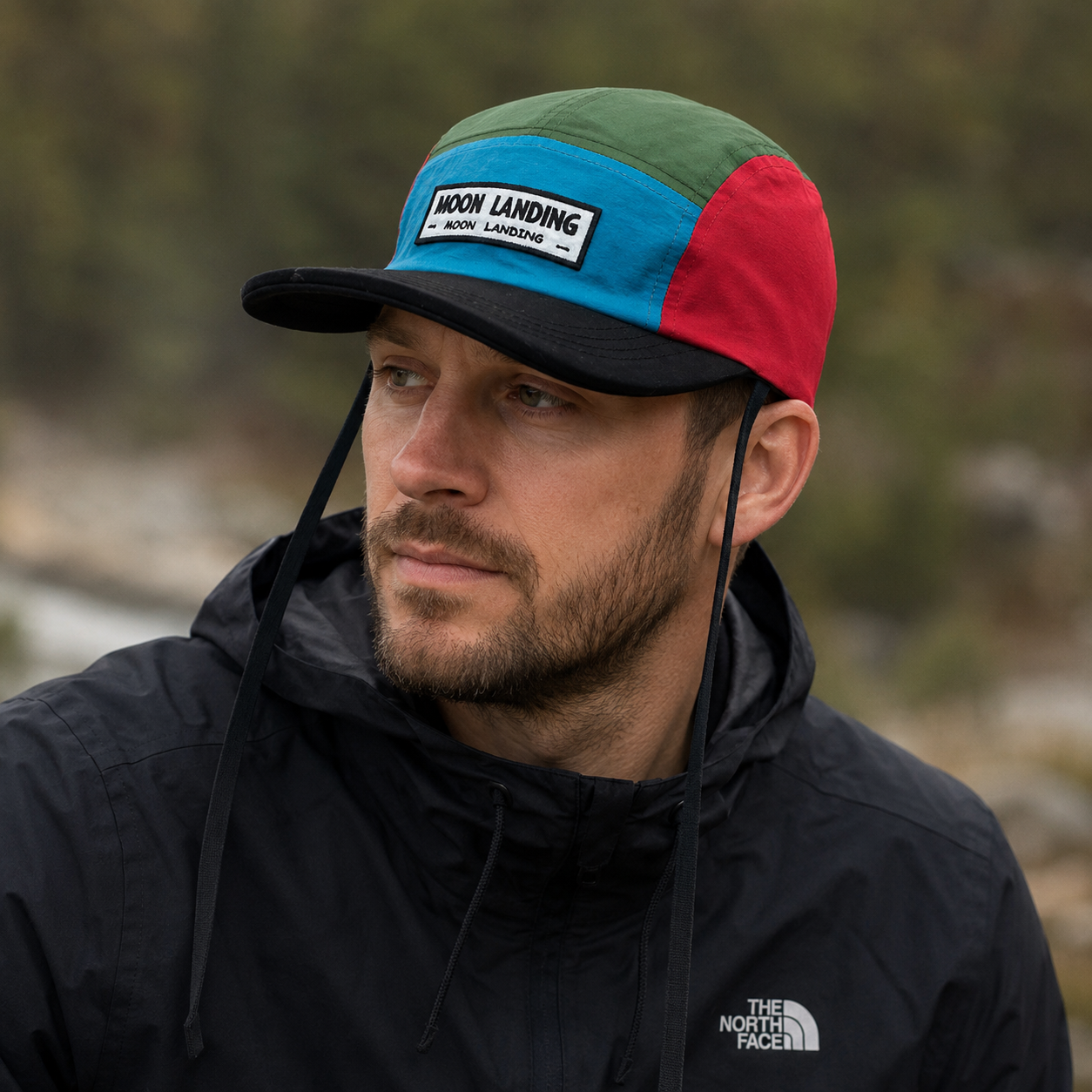 5-Panels Cap – Adjustable Hat With Flat Visor | Breathable Acrylic Fabric