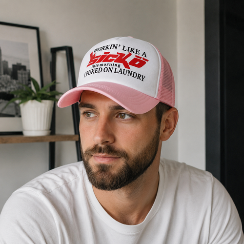 Breathable Trucker Cap – Adjustable Mesh Back Hatloom Baseball Style Hat