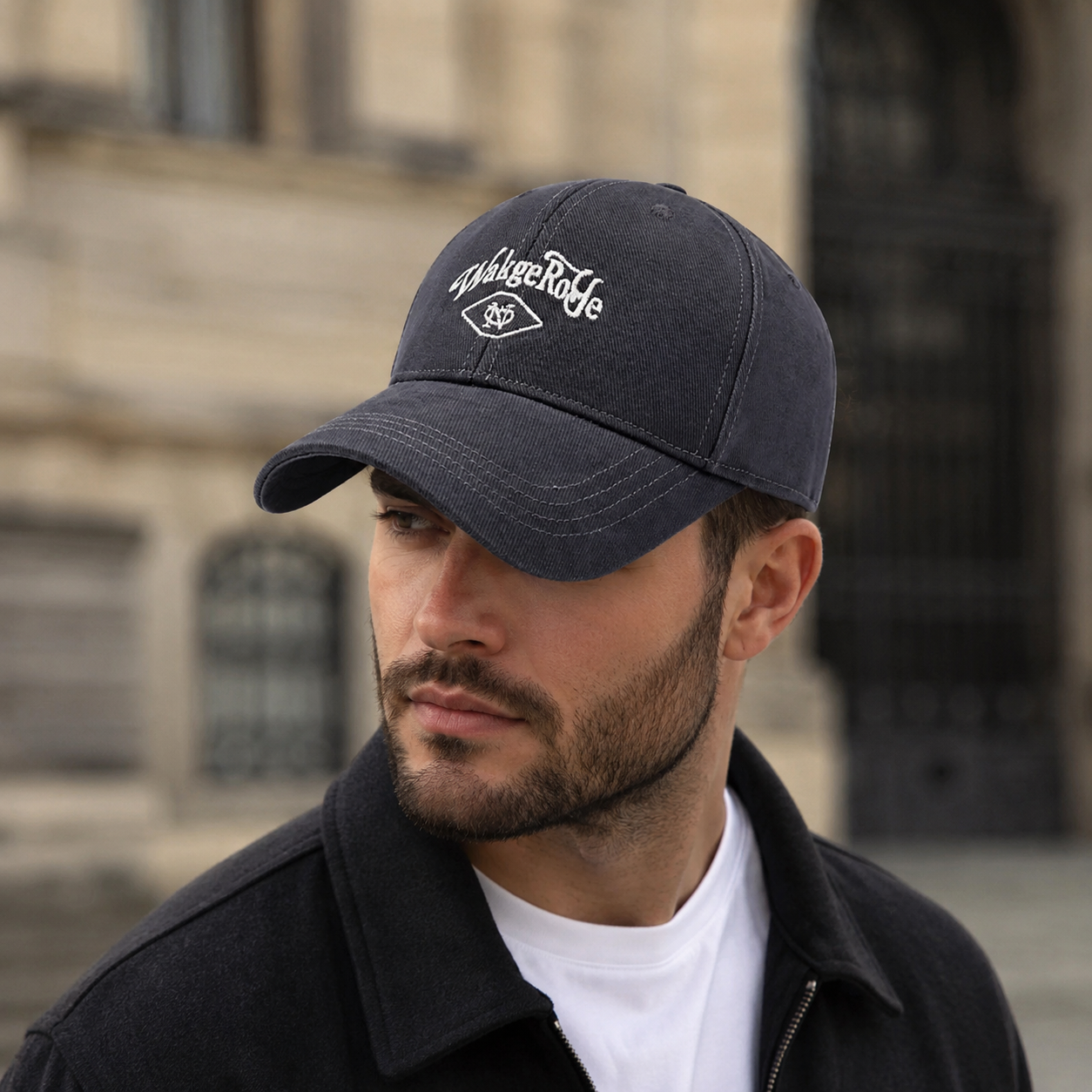 Cotton Baseball Cap – Organic Cotton Hat With Adjustable Fit & Embroidered Logo