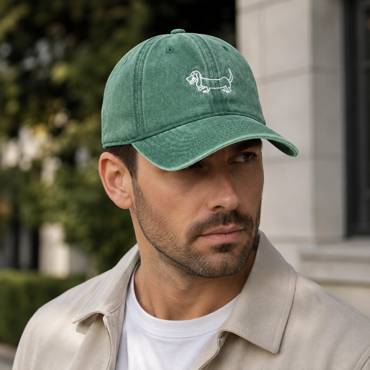 Retro Baseball Cap – Adjustable Organic Cotton Hat | Breathable Summer Headwear