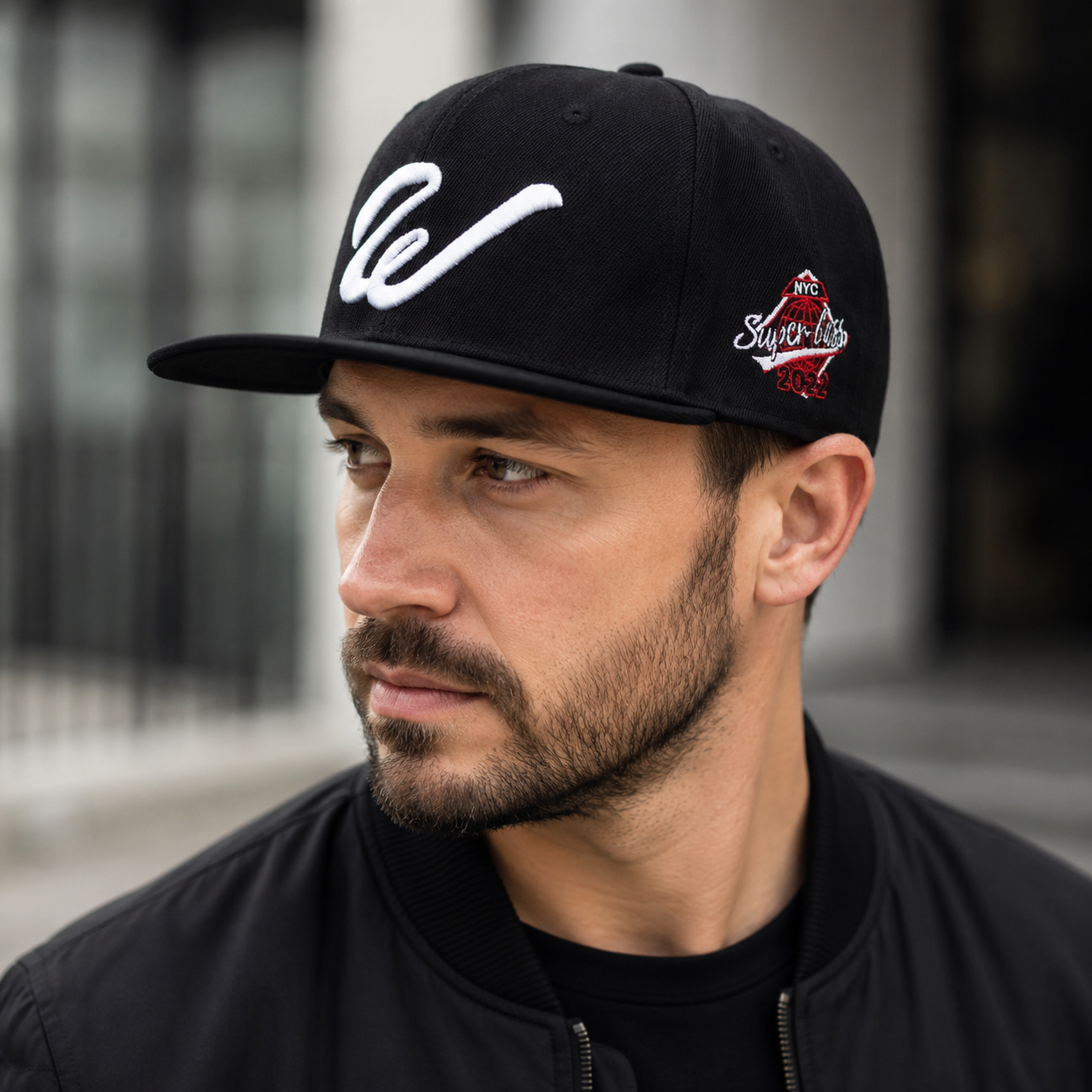 Snapback Cap – Adjustable Cotton Acrylic Hat With Embroidered Logo West Coast Style