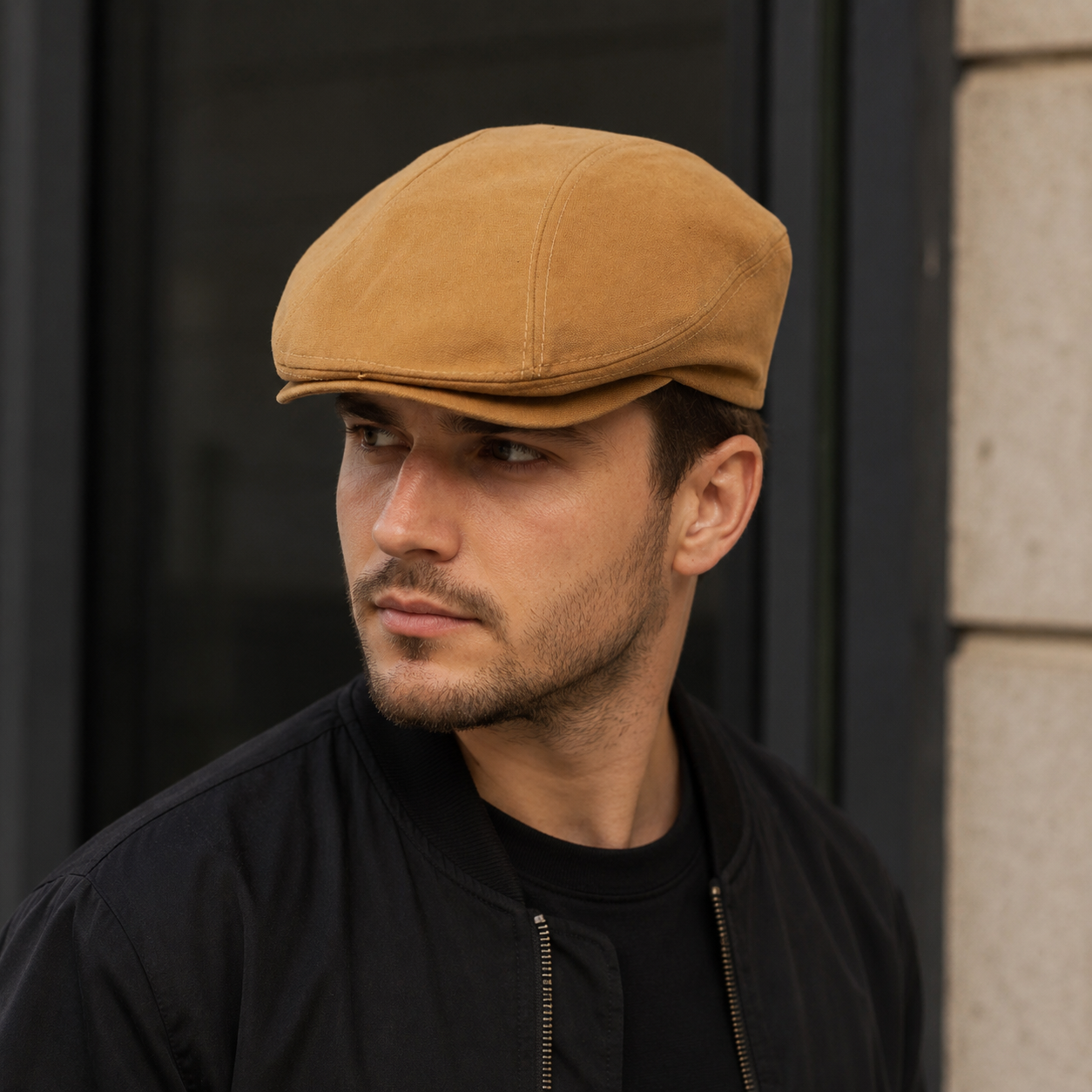 Vintage Flat Cap – Adjustable Cotton Classic Heritage Headwear For Men & Women