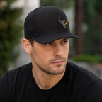 Trucker Snapback Cap – Adjustable Organic Cotton Mesh Back Hat With Sun Protection