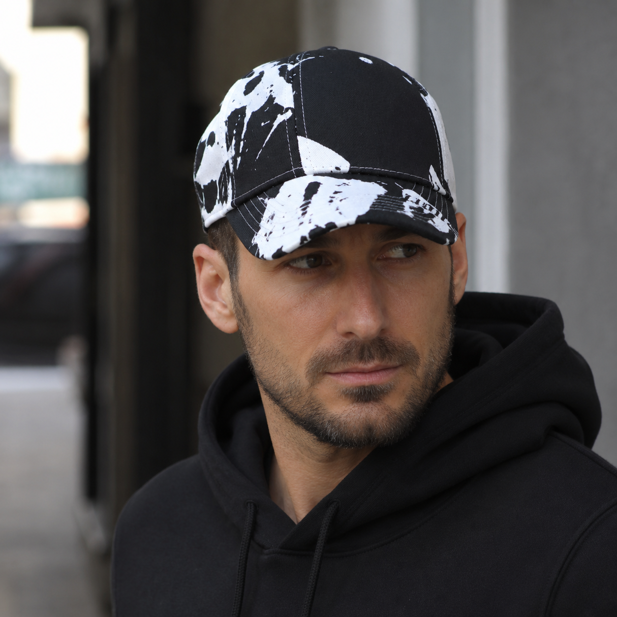 Tie-Dye Baseball Cap - Adjustable Osaka Cotton Hat With Vibrant Pattern