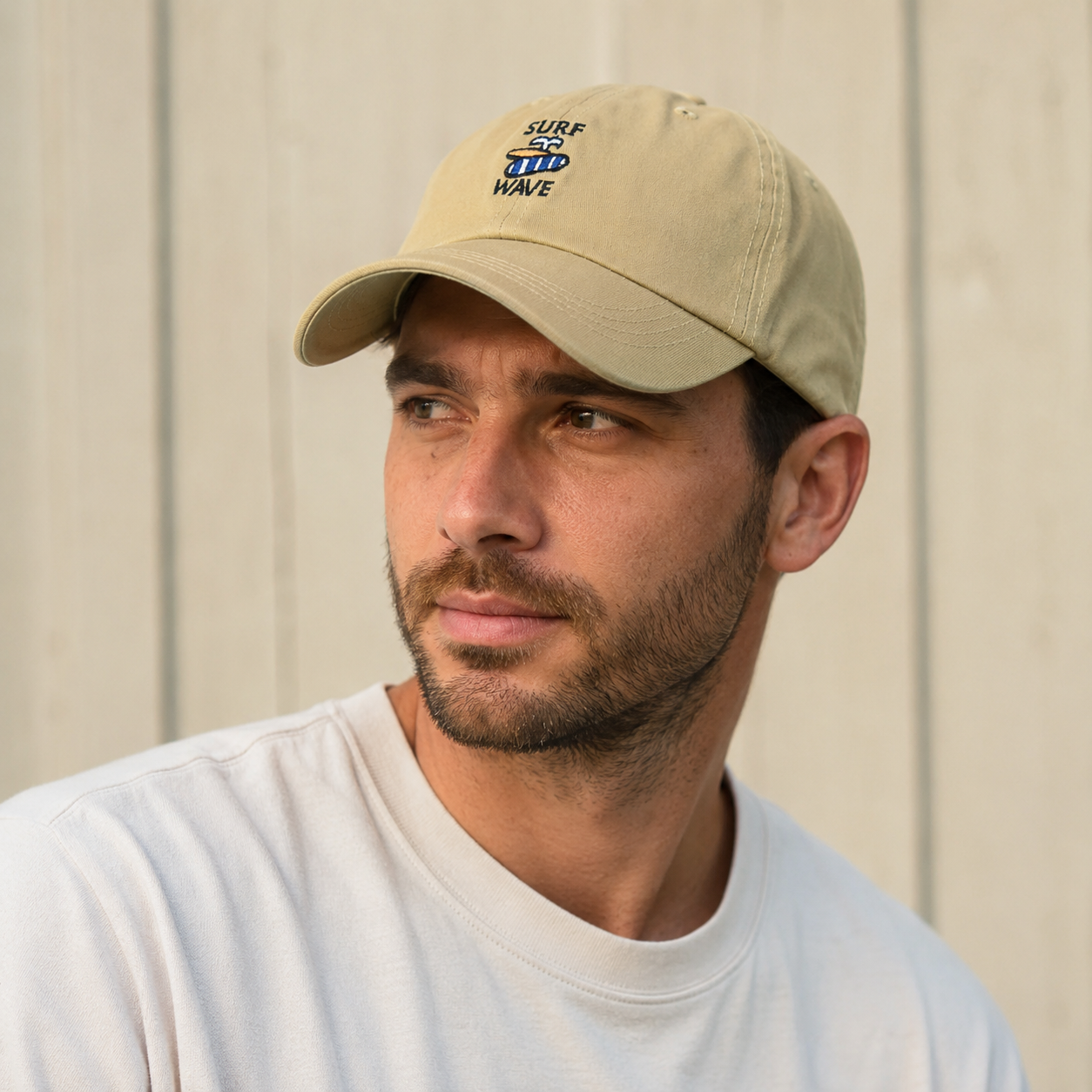 Cotton Baseball Cap – Adjustable Surf Wave Hat | Lightweight Summer Headwear