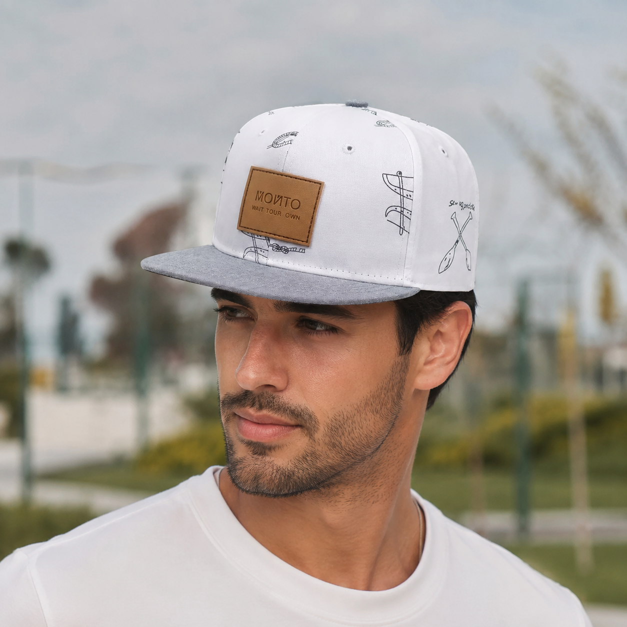Monto Snapback Cap – Adjustable Cotton Baseball Hat | Urban Streetwear Style