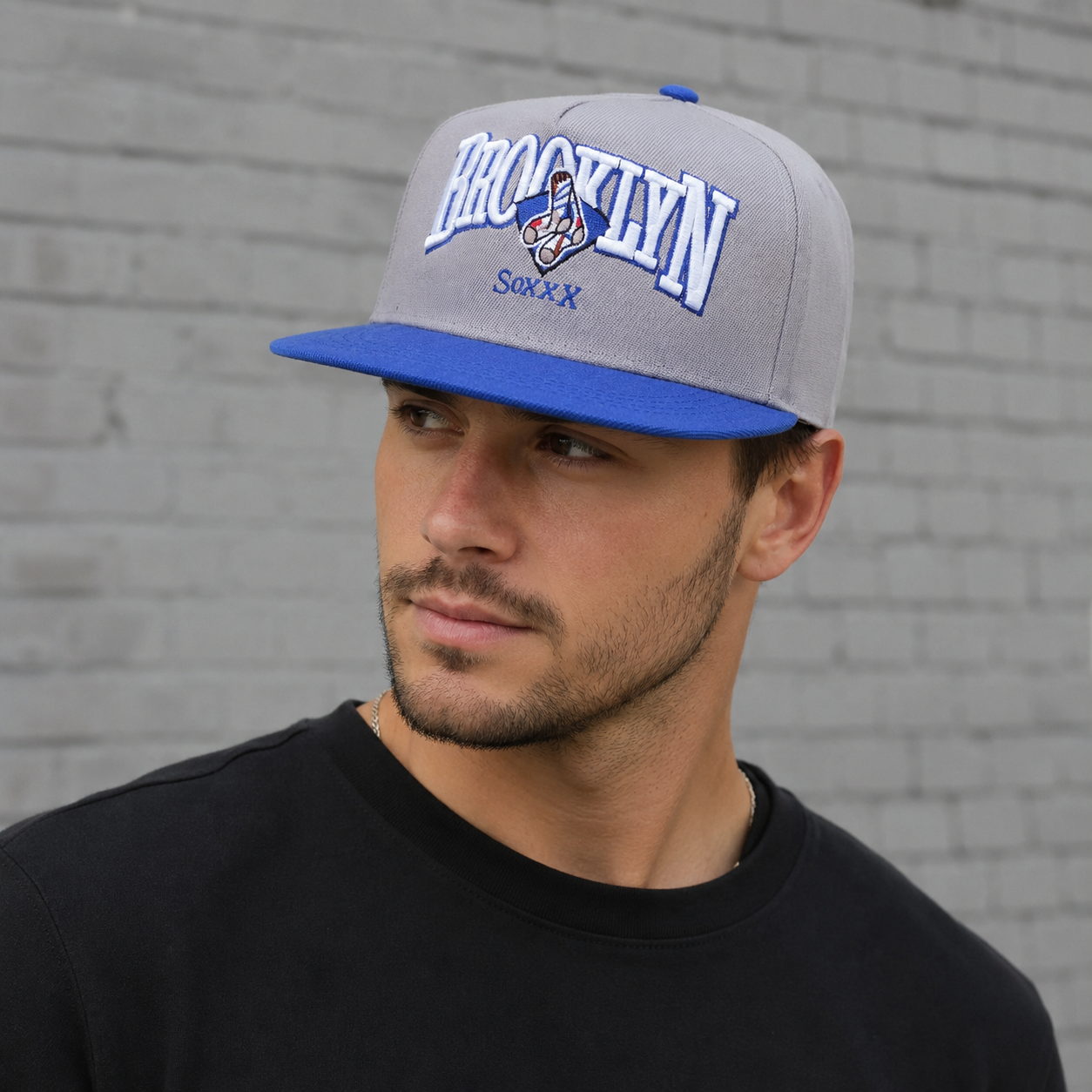 Snapback Cap – Adjustable Acrylic Baseball Hat With Embroidered Logo