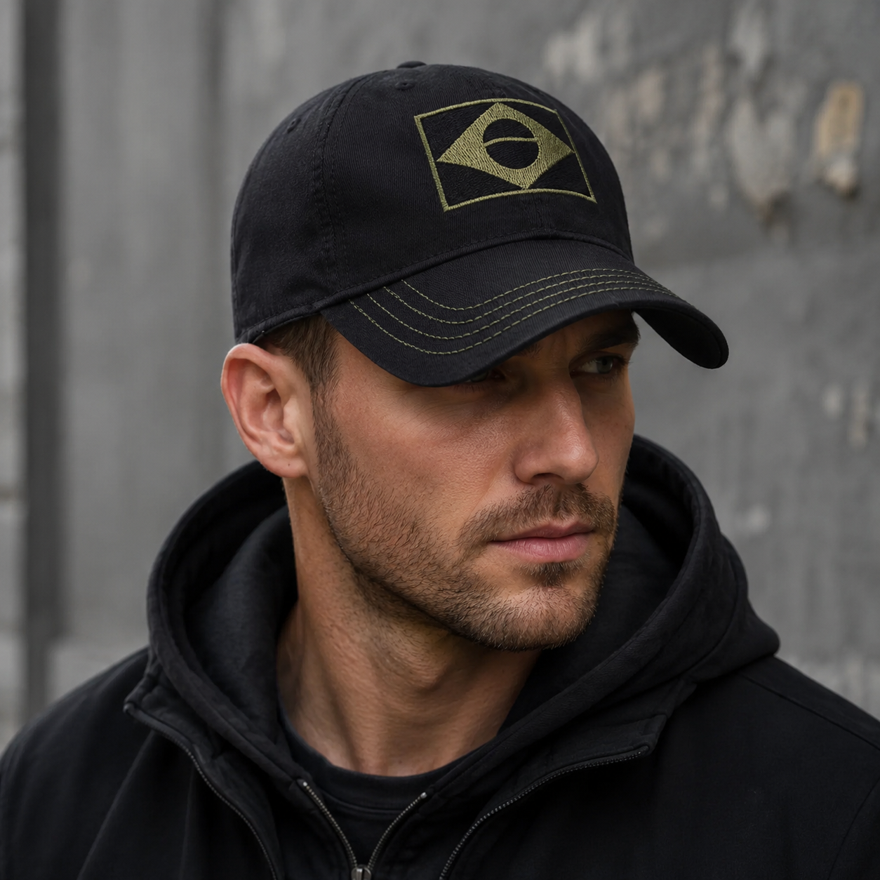 Brazil Flag Baseball Cap – Tactical Adjustable Cotton Acrylic Hat With Embroidered Design