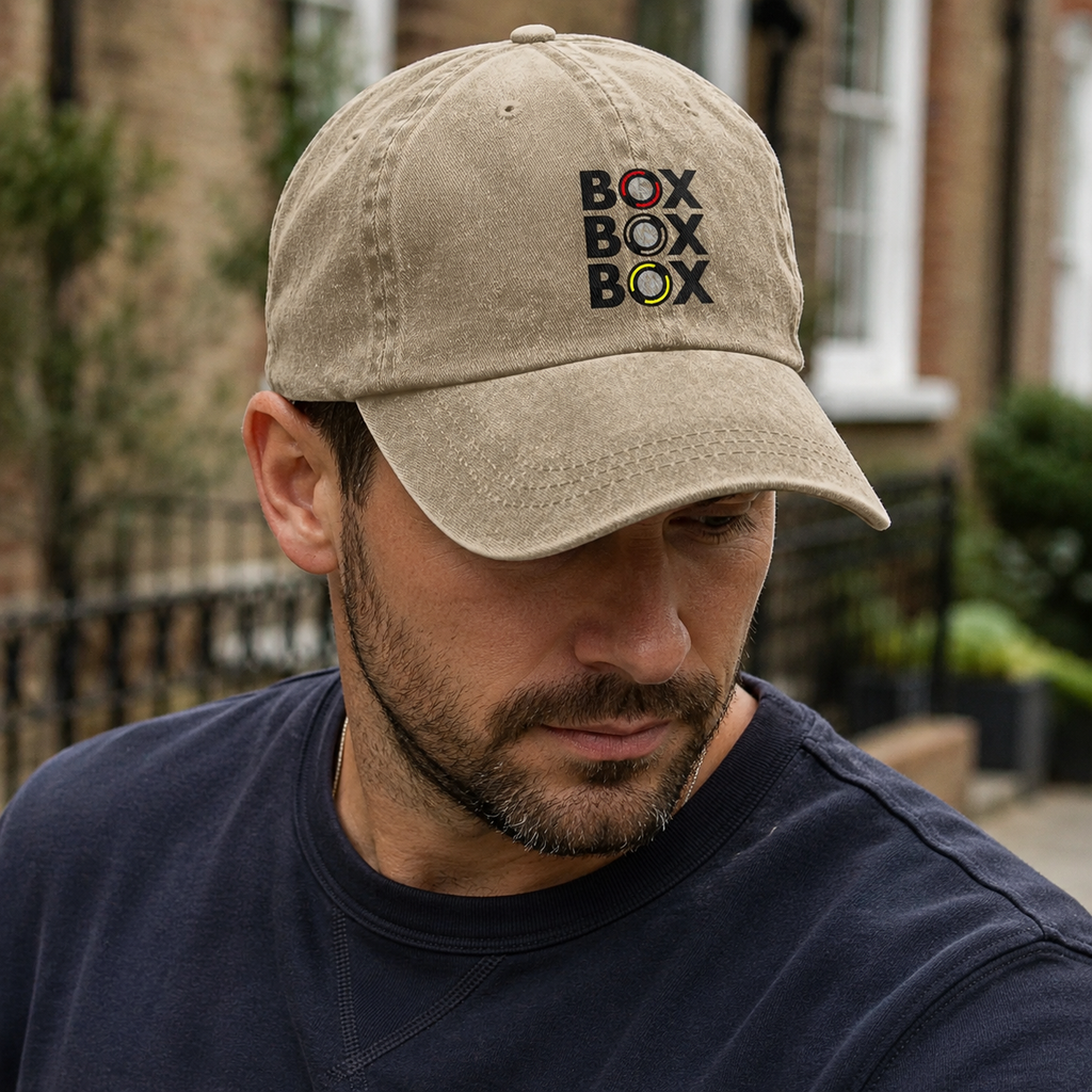 F1 Racing Baseball Cap – Adjustable Cotton Hat With Embroidered Motorsport Design
