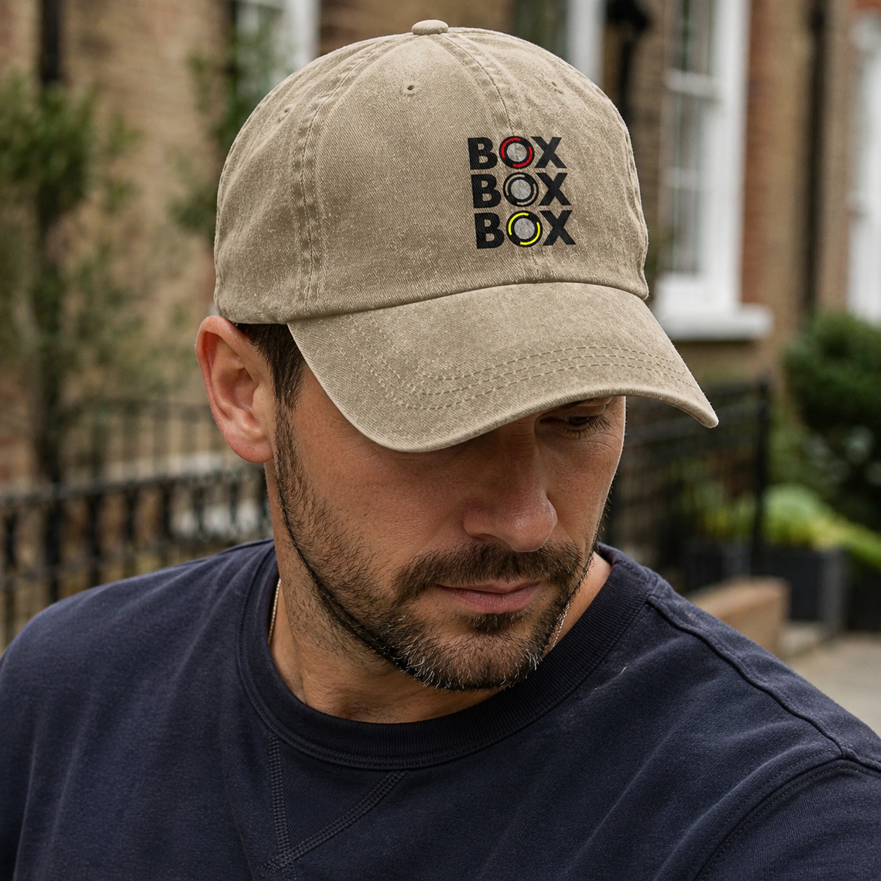 F1 Racing Baseball Cap – Adjustable Cotton Hat With Embroidered Motorsport Design