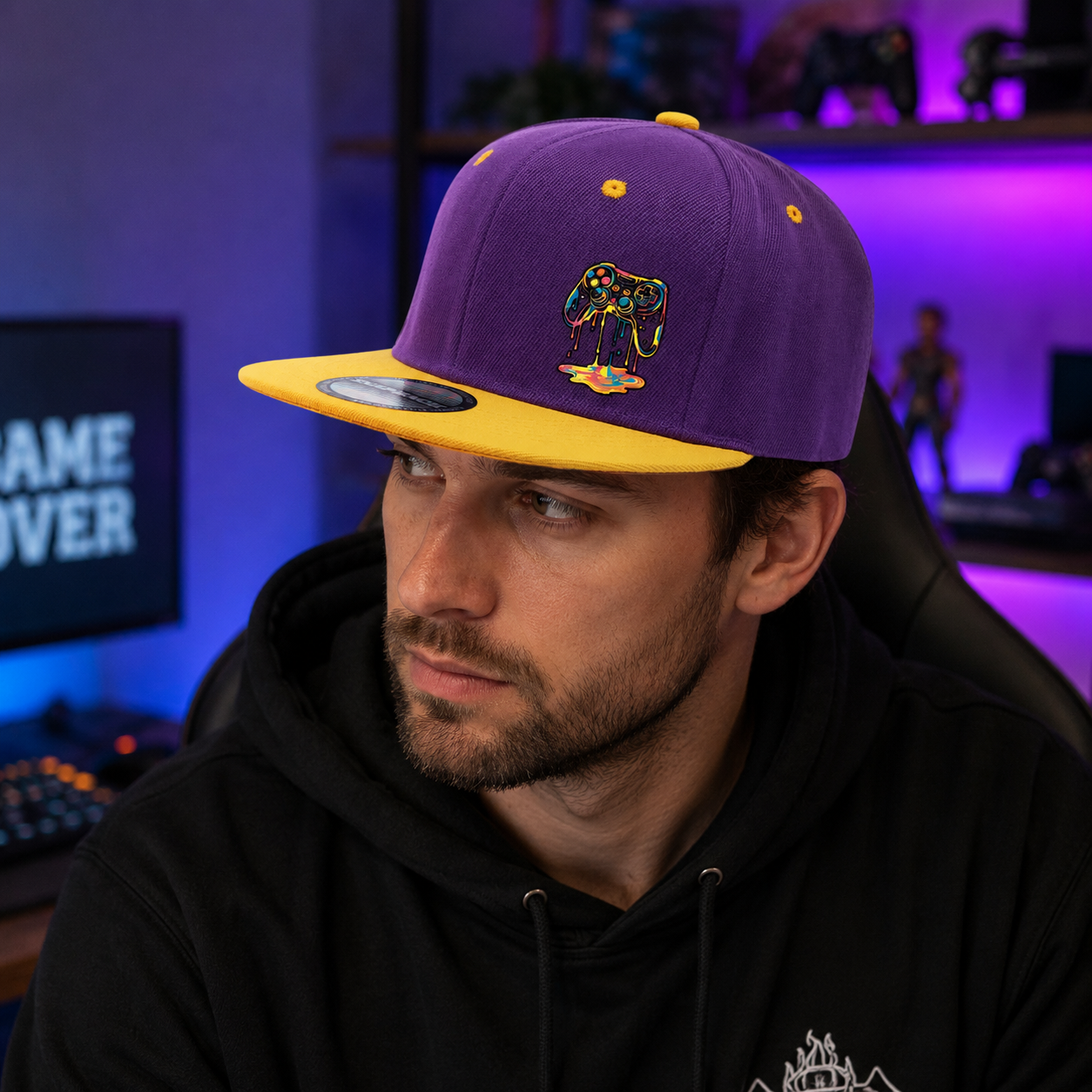 Gaming Madness Kids Bicolor Snapback Cap