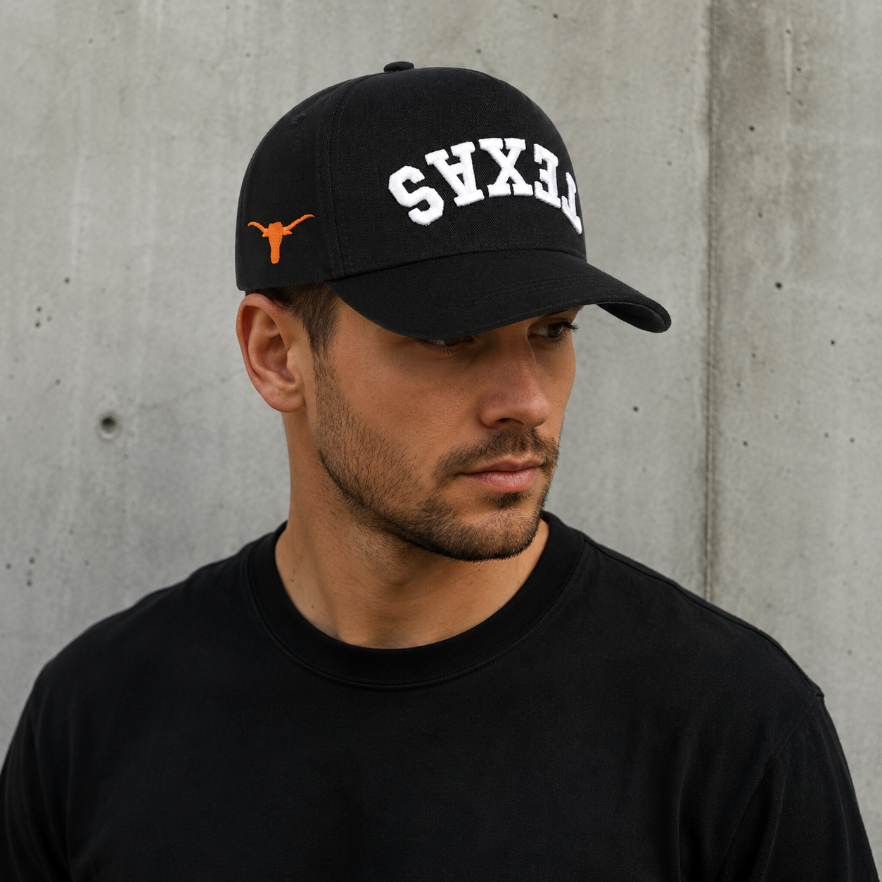 Texas Baseball Cap – Adjustable Organic Cotton Hat With Embroidered Logo
