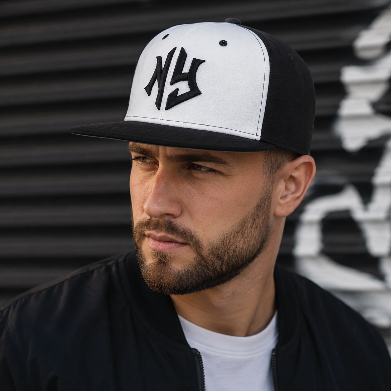 New York Snapback Cap – Adjustable Cotton Baseball Hat with Embroidered Logo