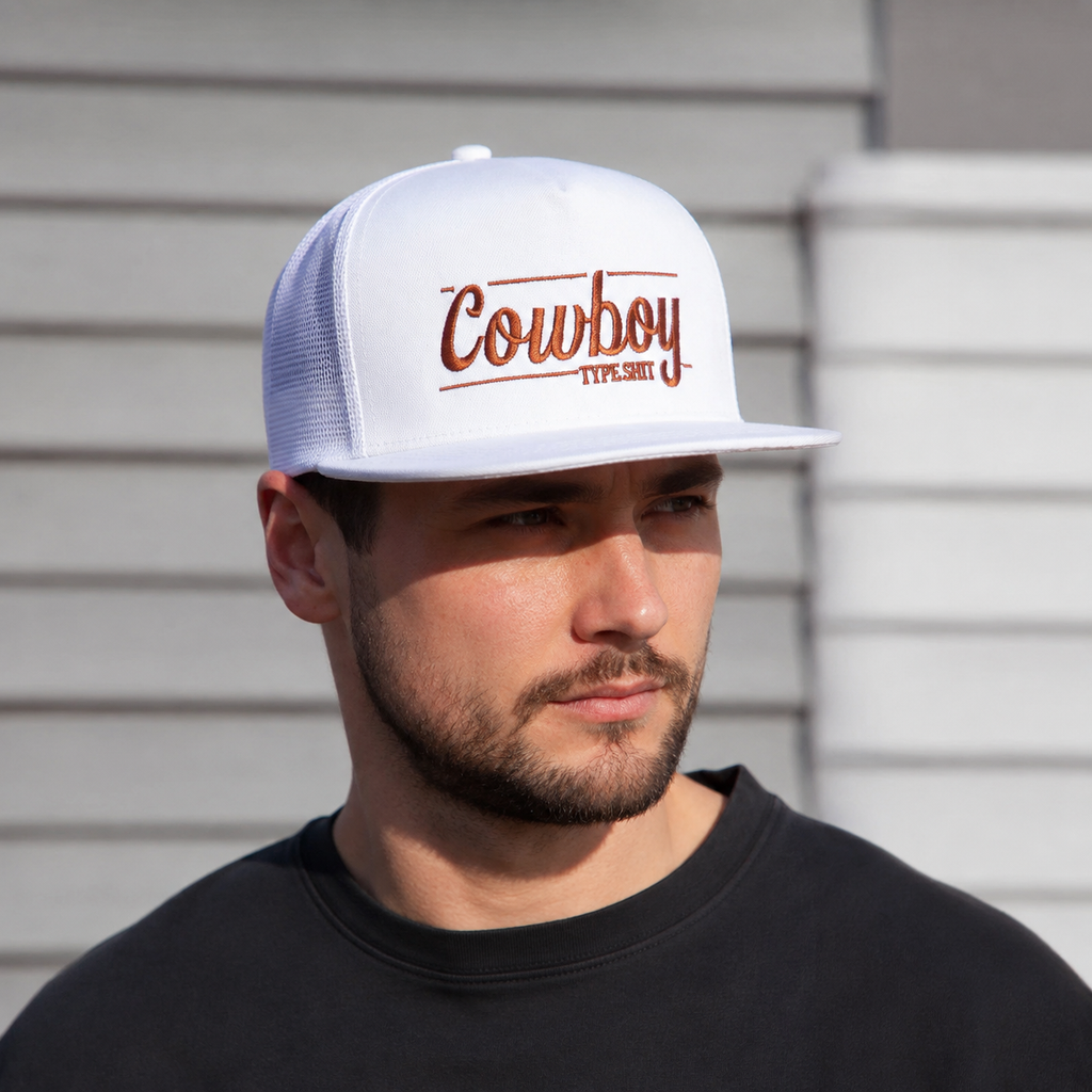 Trucker Snapback Cap – Adjustable Acrylic Baseball Hat With Breathable Design