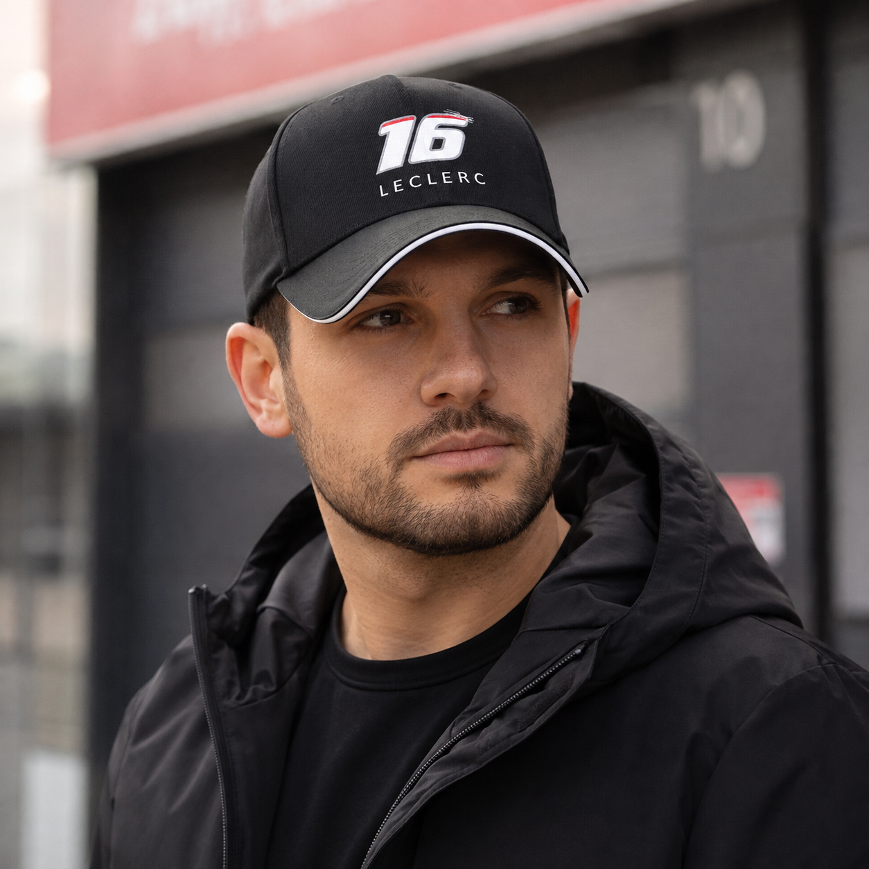 Leclerc 16 F1 Baseball Cap – Adjustable Cotton Acrylic Racing Style Hat