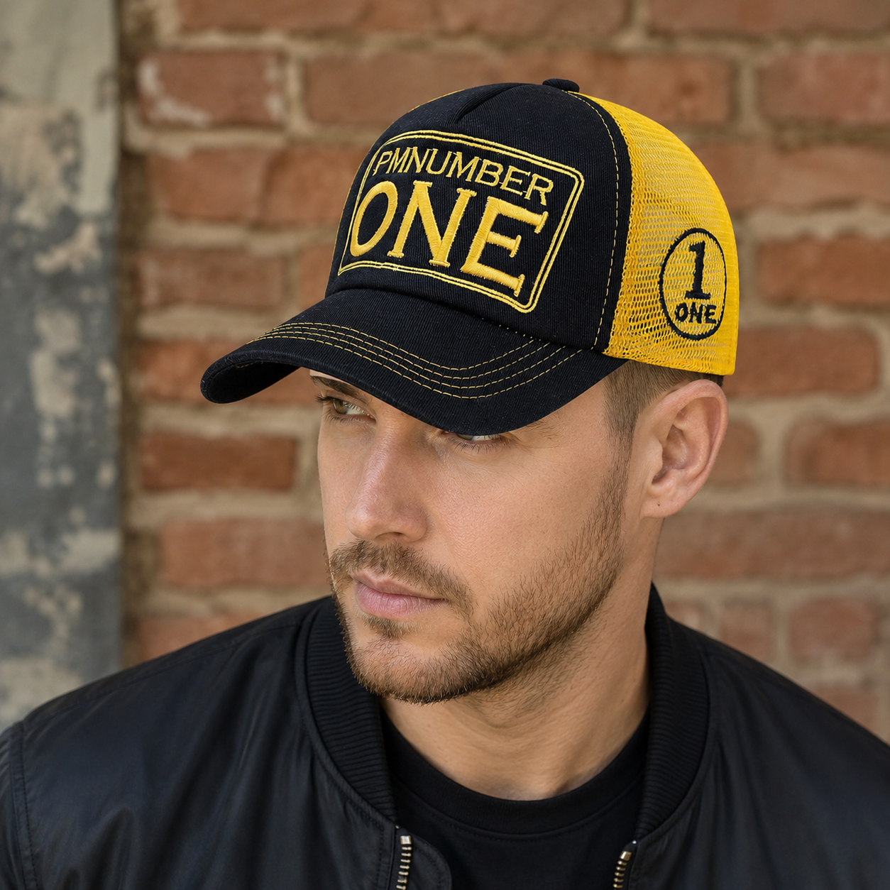 Trucker Cap Adjustable Hat - Breathable Cotton Mesh Back Casual Outdoor Style