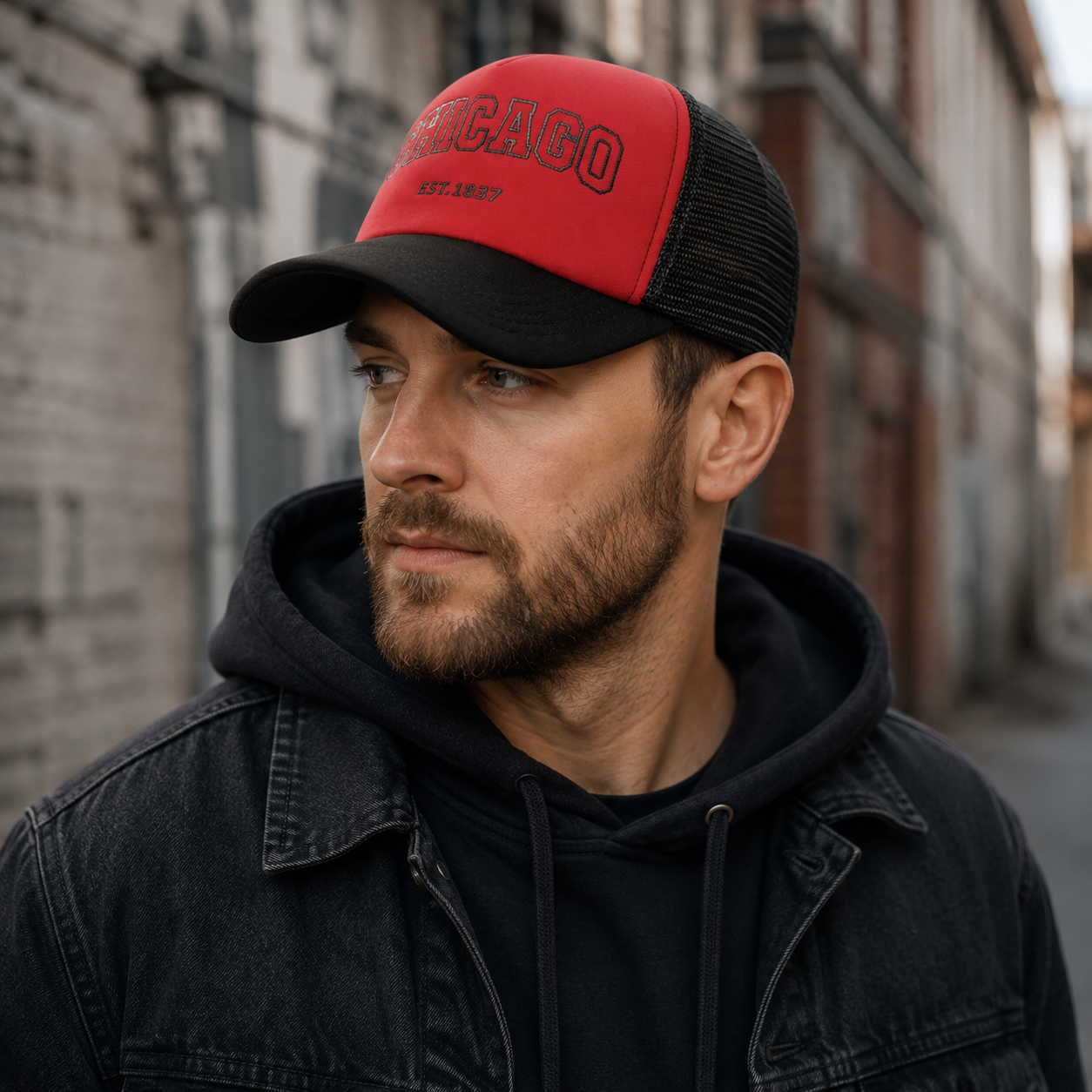Classic Trucker Cap – Adjustable Acrylic Breathable Summer Baseball Style Hat
