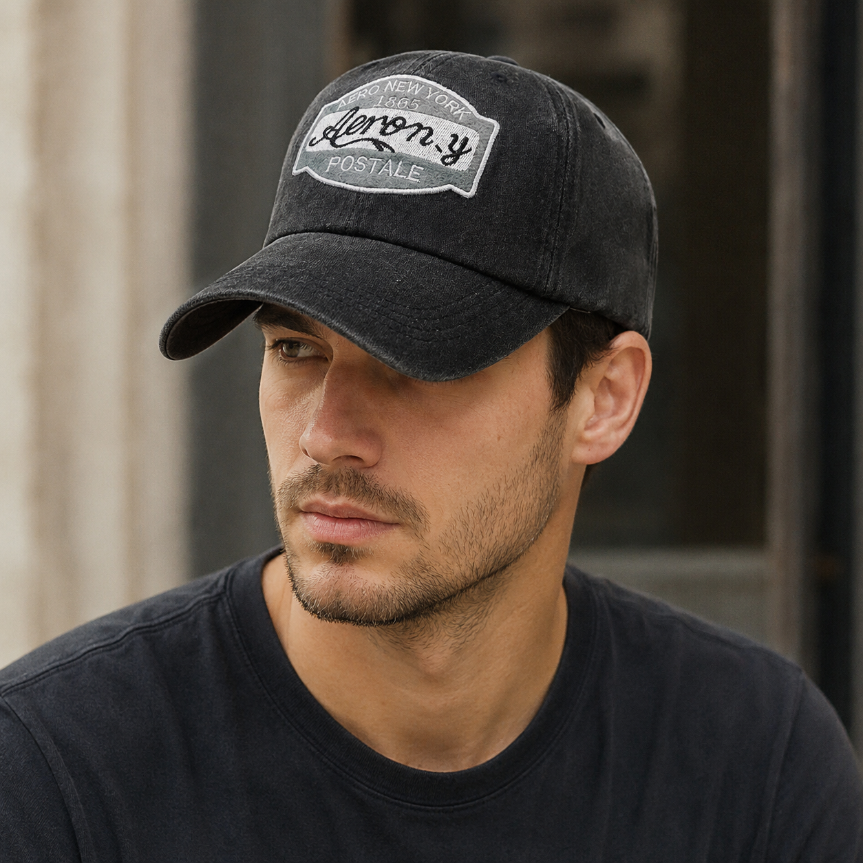 Cotton Baseball Cap - Adjustable Embroidered Baseball Hat For Outdoor Use