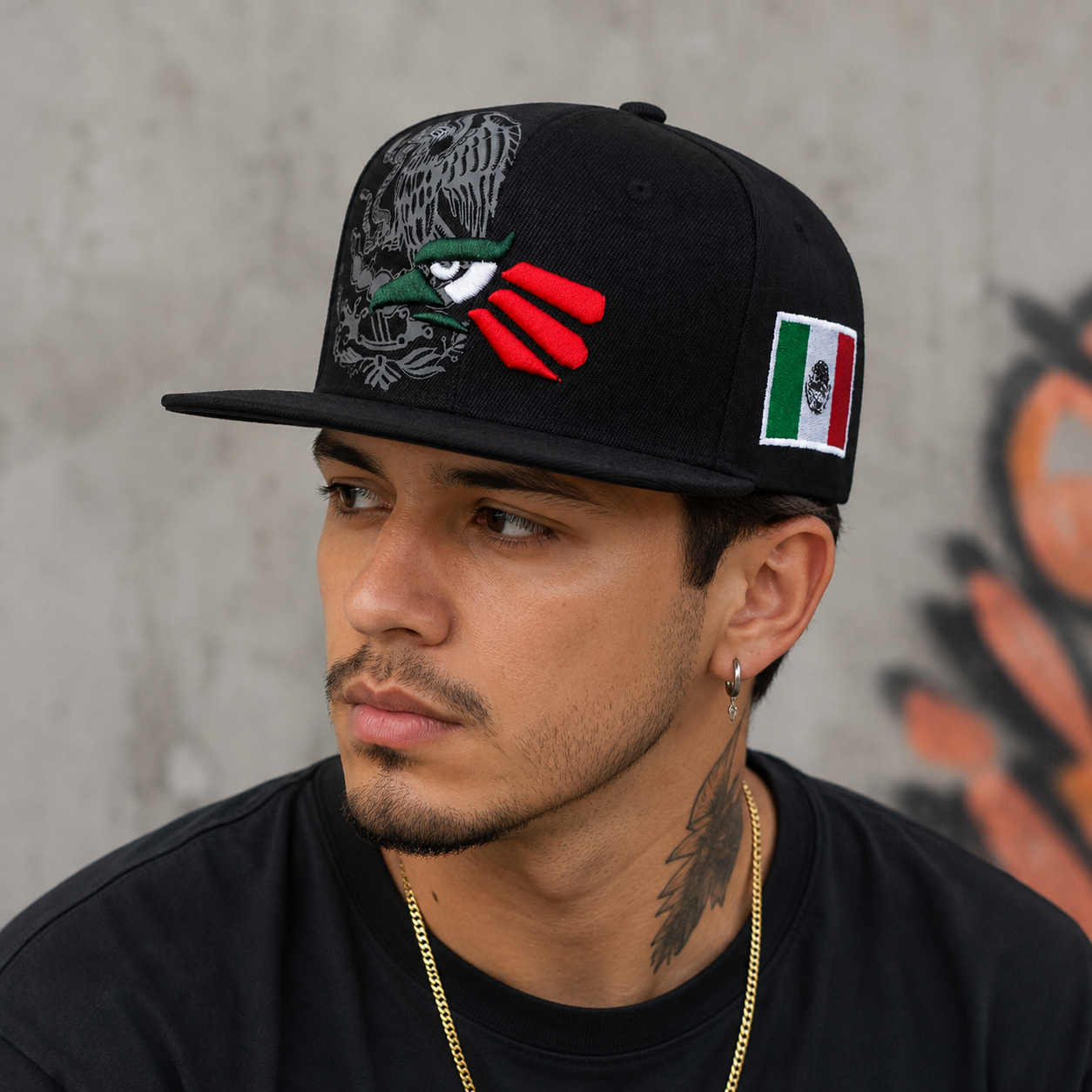 Cotton Snapback Cap – Adjustable Organic Cotton Hat With Embroidered Logo
