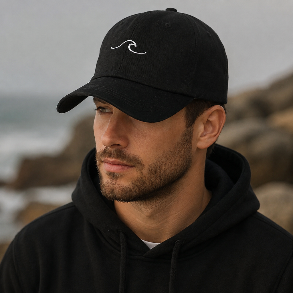 Cotton Baseball Cap – Adjustable Organic Cotton Hat Lightweight Summer Hat