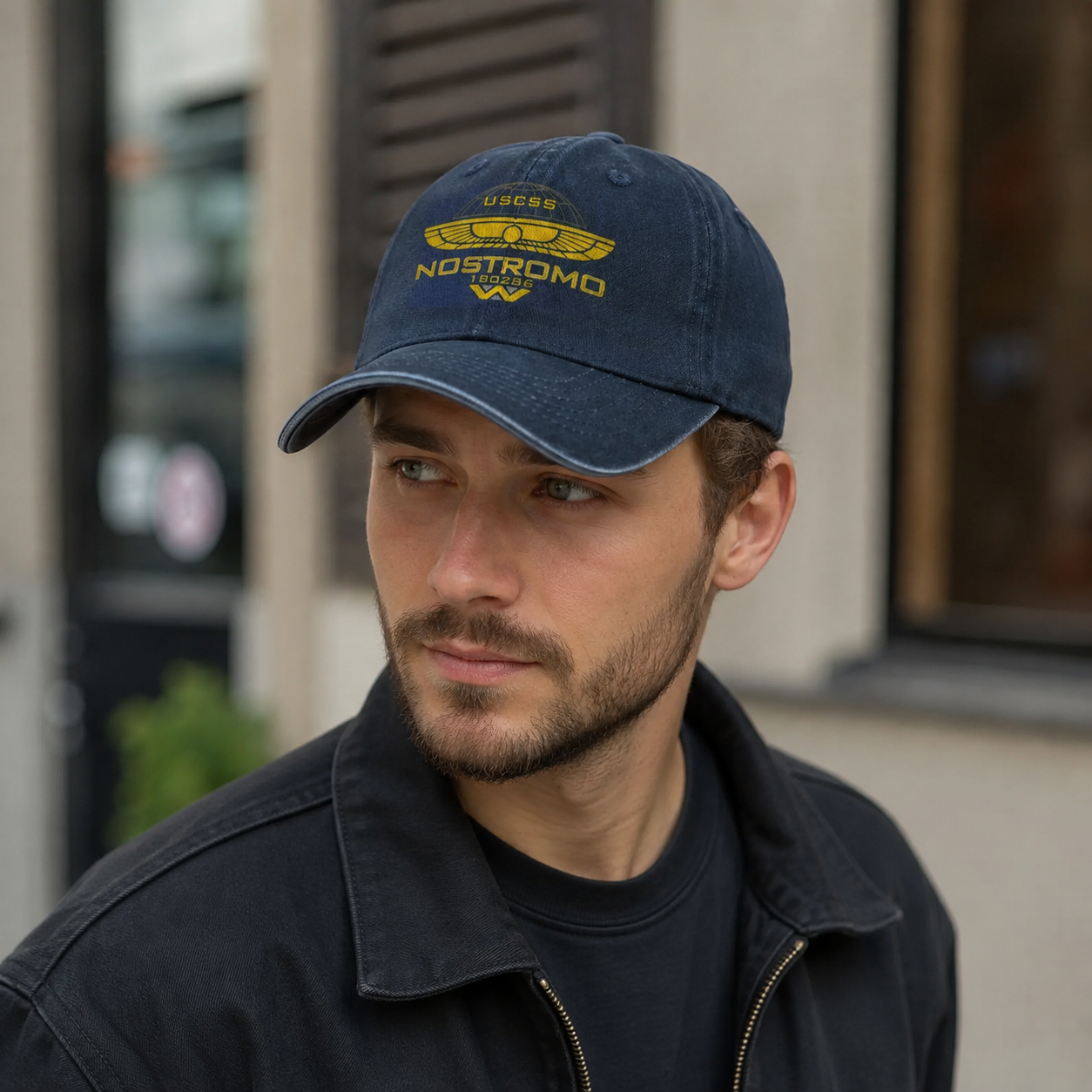 Alien Cotton Baseball Cap – Adjustable Embroidered Breathable Summer Hat