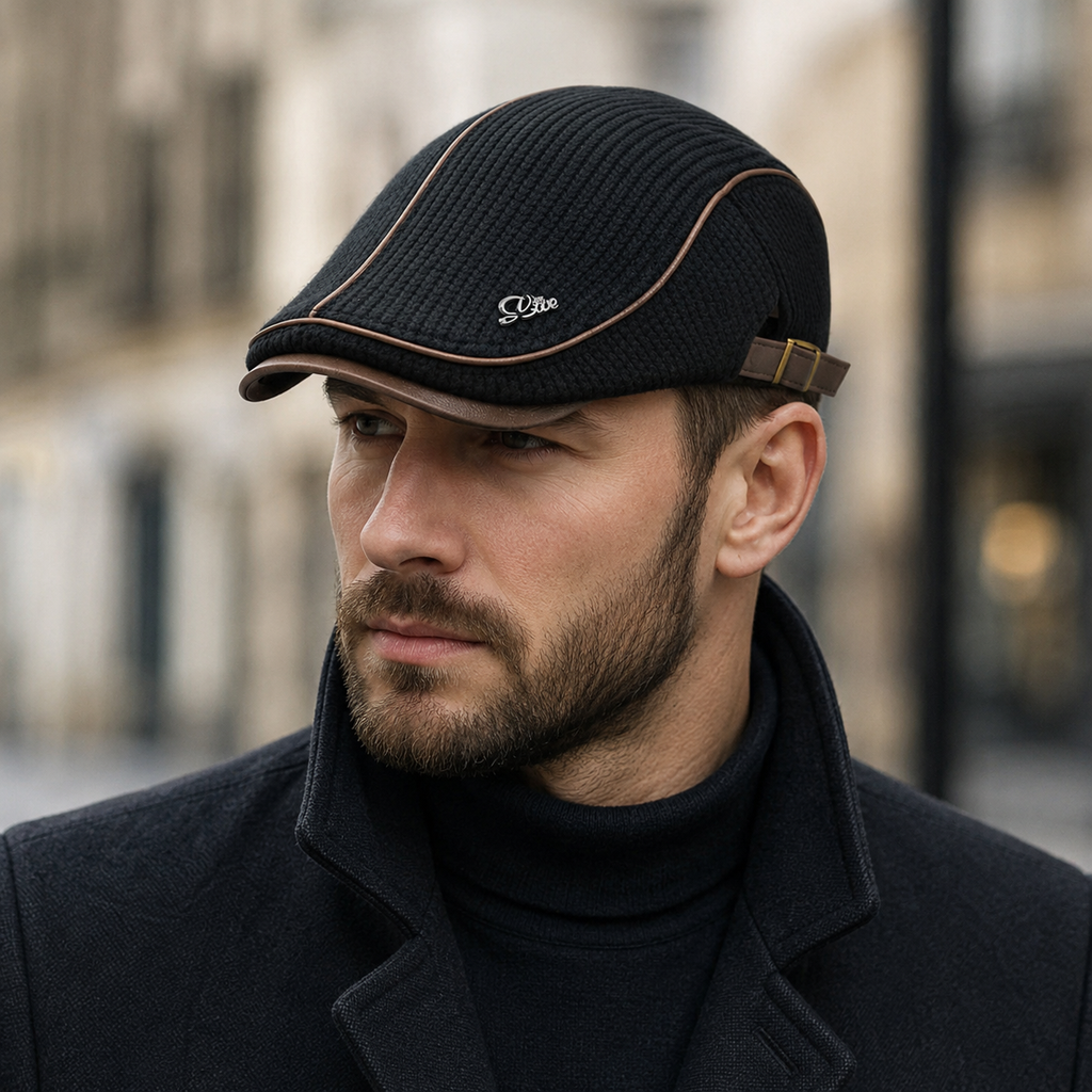 Duckbill Flat Cap – Adjustable Cotton Blend Hat For Men & Women | Hatloom