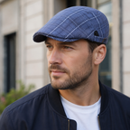 Cotton Flat Cap – Adjustable Plaid Summer Hat For Men & Women By Hatloom