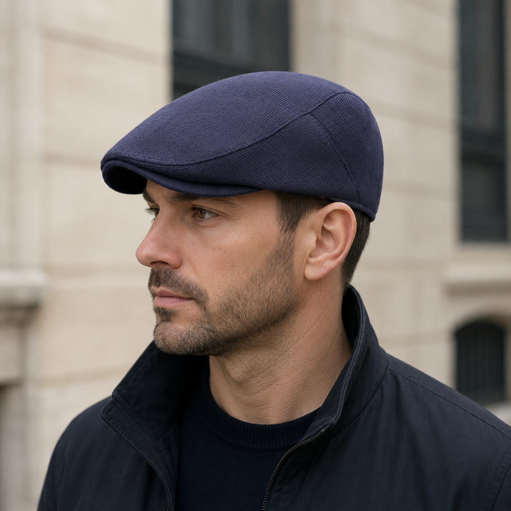 Corduroy Flat Cap – Classic Adjustable Cotton Hat For Men & Women