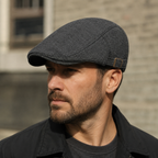 Cotton Flat Cap – Adjustable Classic Flat Cap Size 55-61 by Hatloom