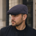 Cotton Flat Cap – Adjustable Classic Plain Flat Cap Hat for Men & Women