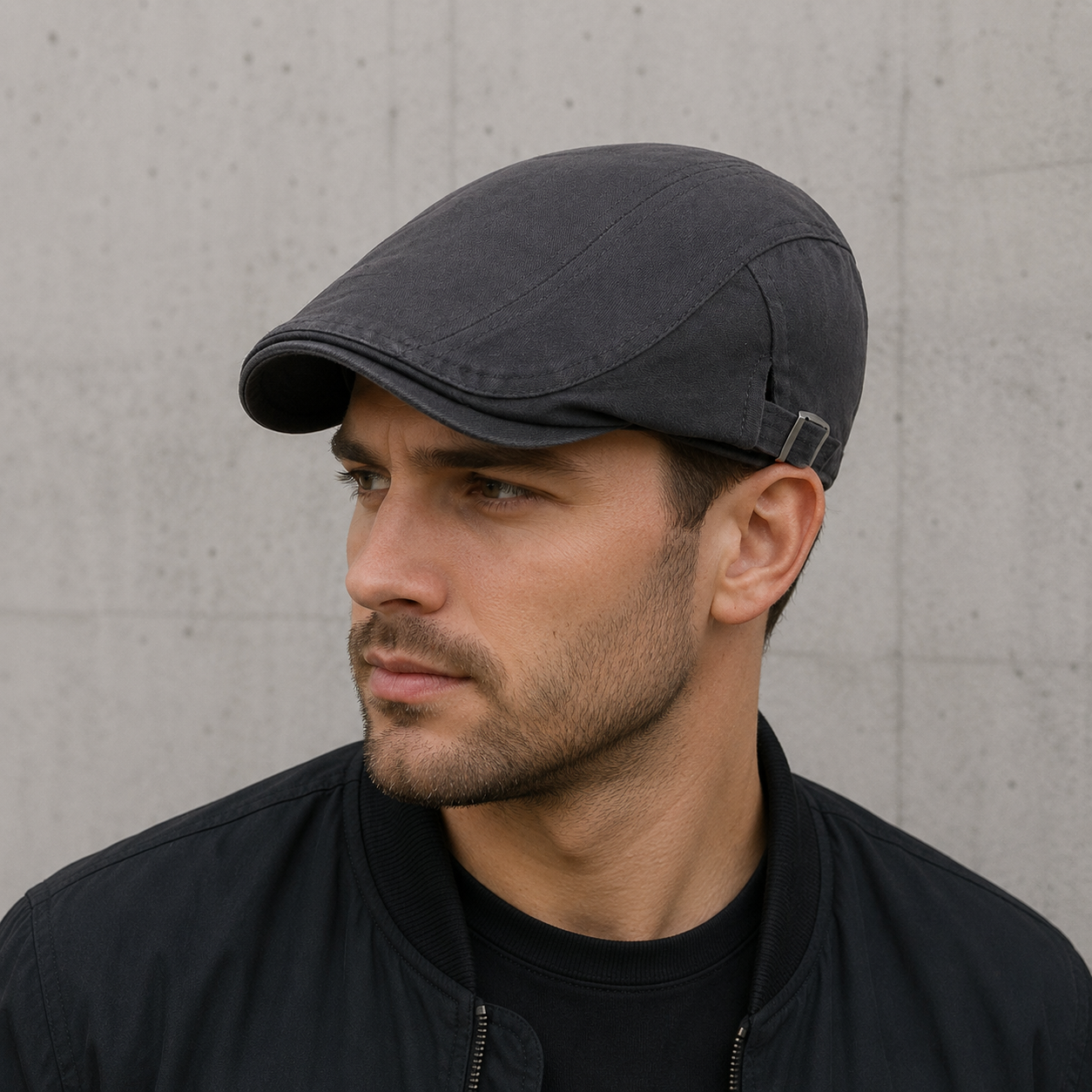 Cotton Flat Cap – Adjustable Lightweight Summer Hat | Breathable Classic Style